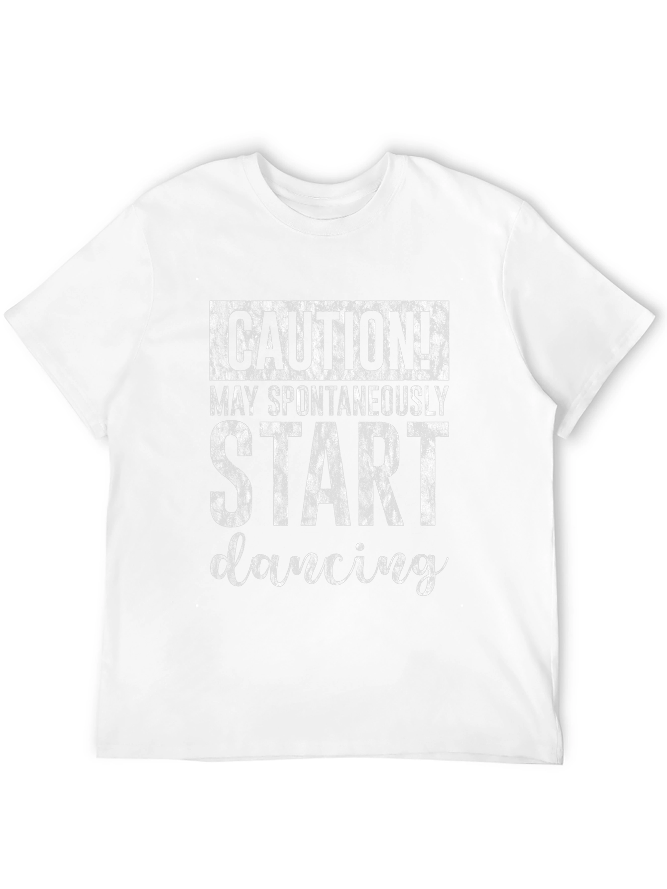 Caution Spontaneous Dancing Graphic Tee