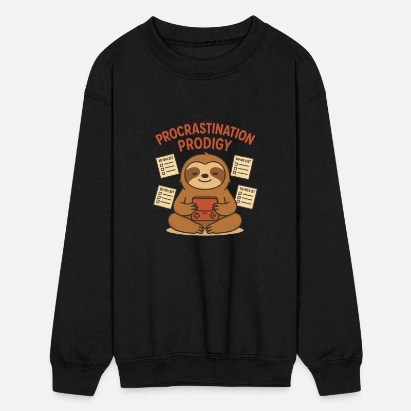 Procrastination Prodigy – Lazy Genius Vibes Tee