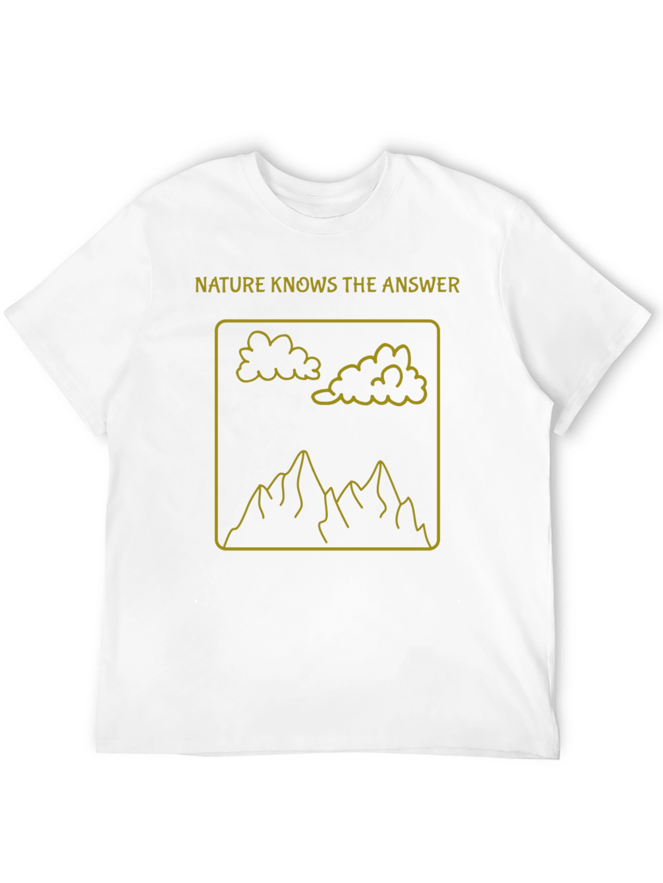 Nature Knows the Answer Graphic Tee