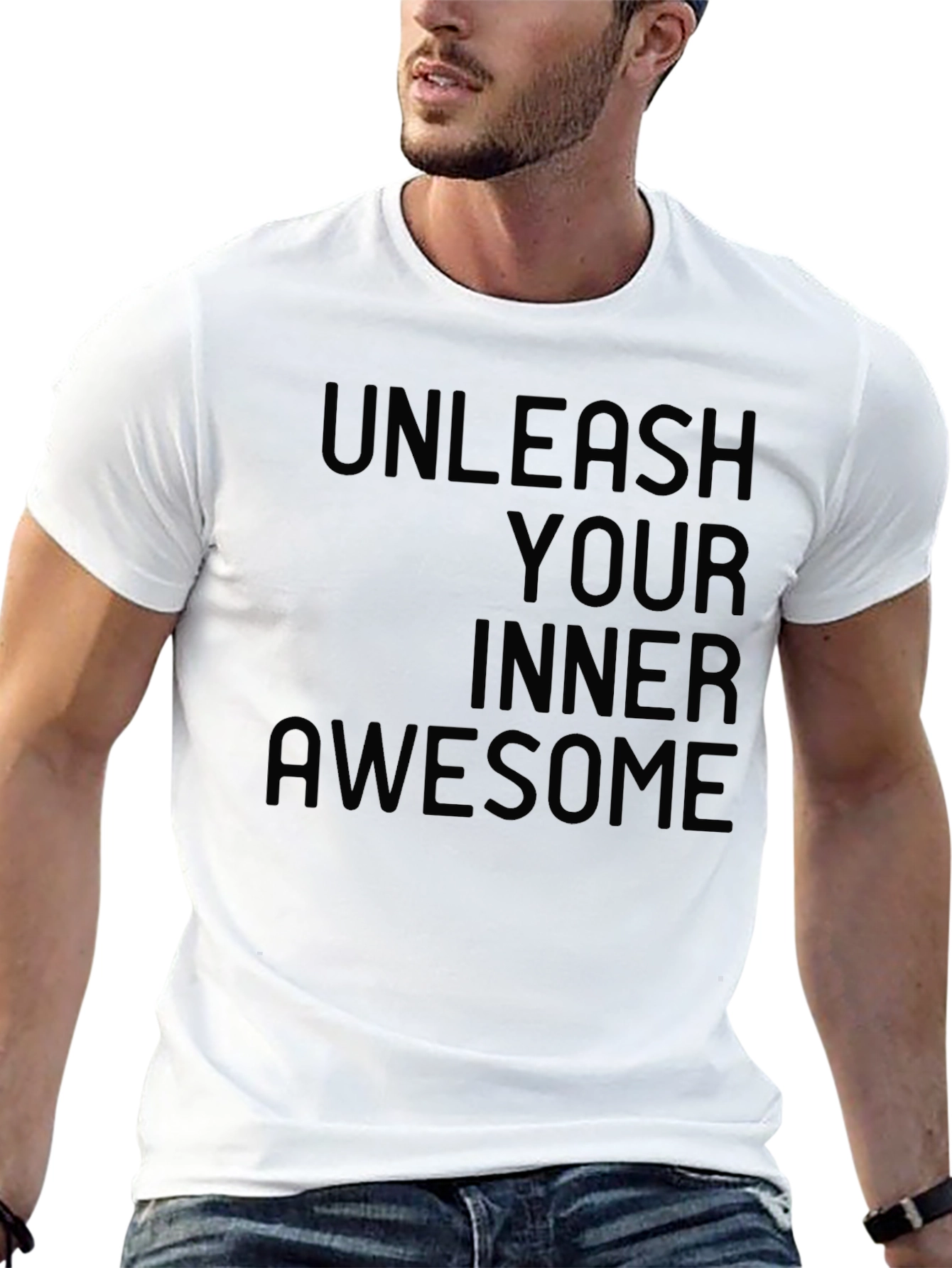 Unleash Your Inner Awesome Black T-Shirt