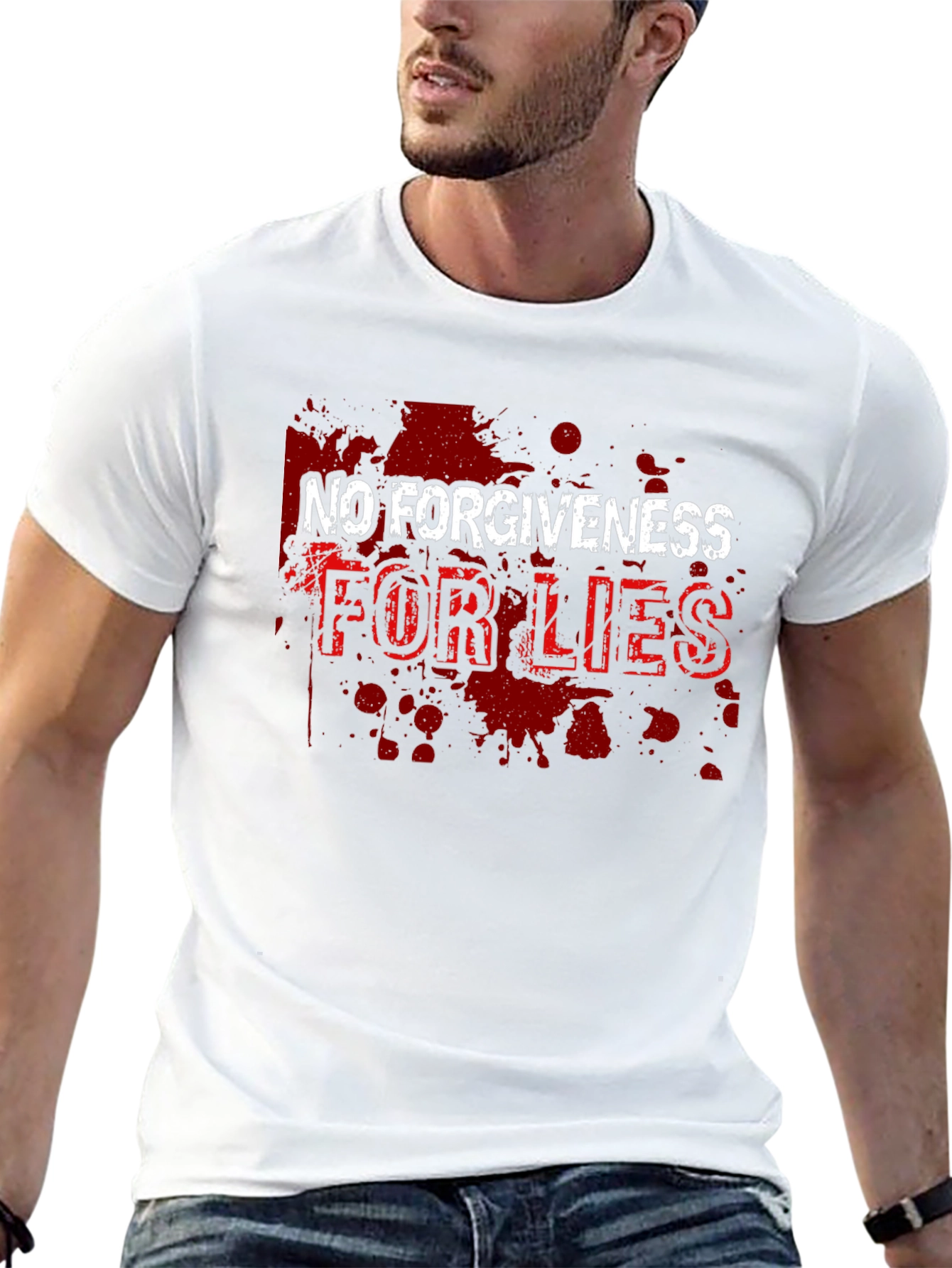 No Forgiveness for Lies Graphic T-Shirt