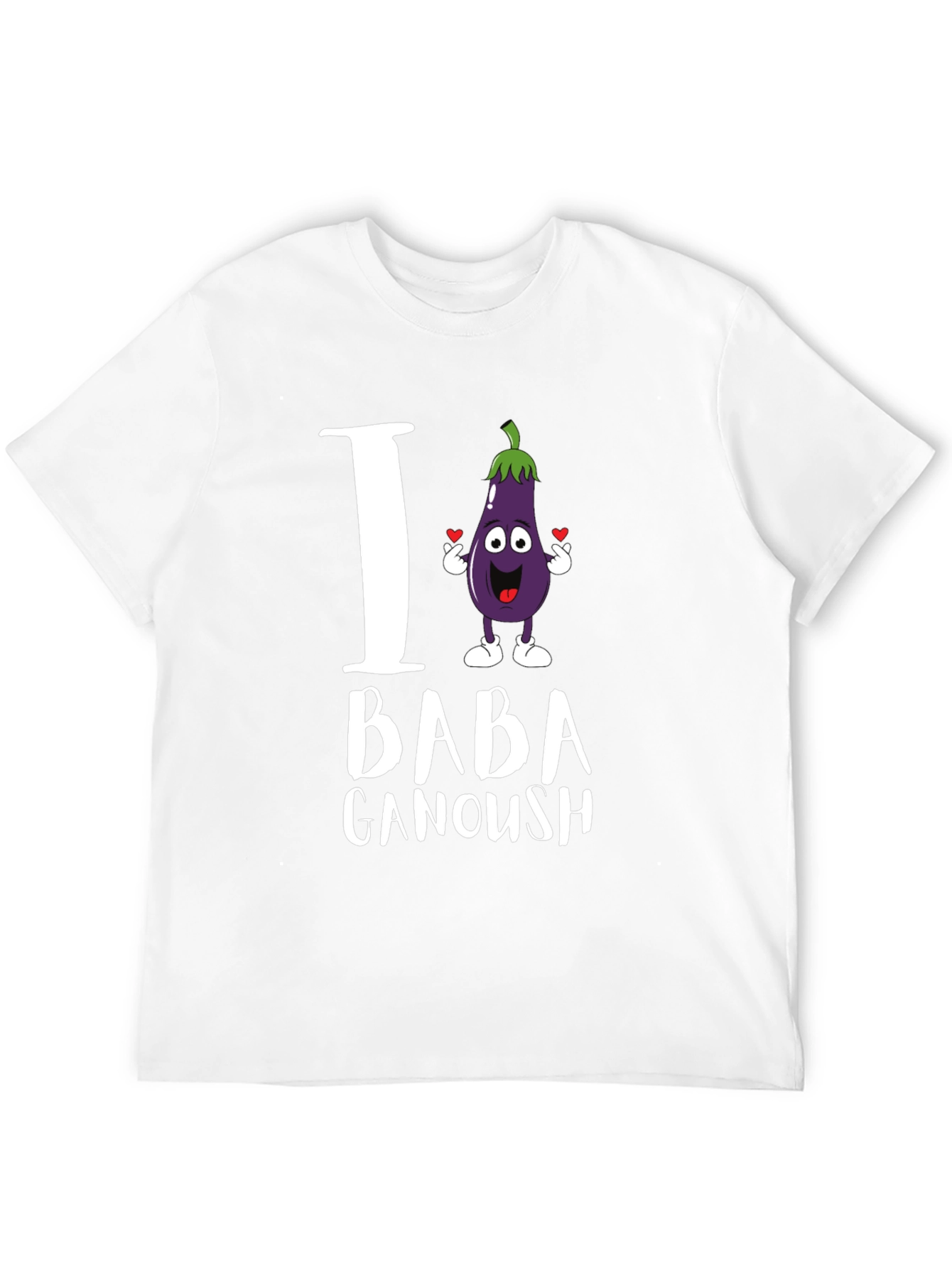 I Heart Baba Ganoush T-Shirt - Unisex Cotton Tee