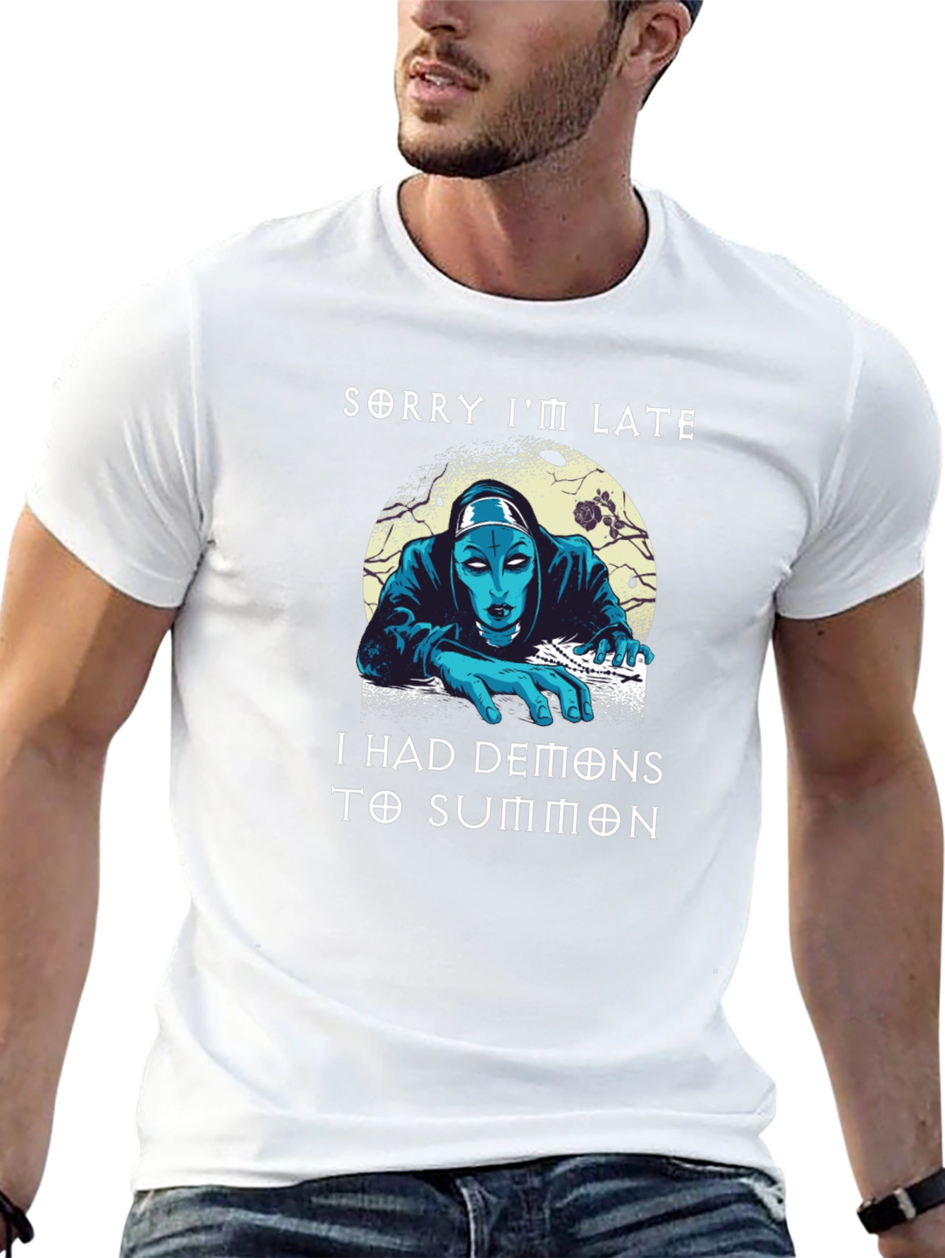 Sorry Im Late Demons T-Shirt
