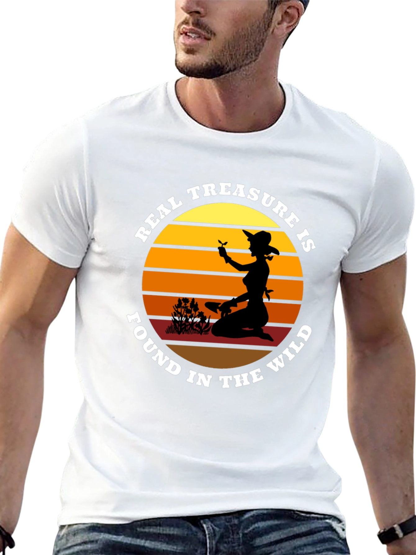 Real Treasure Found in the Wild Black T-Shirt