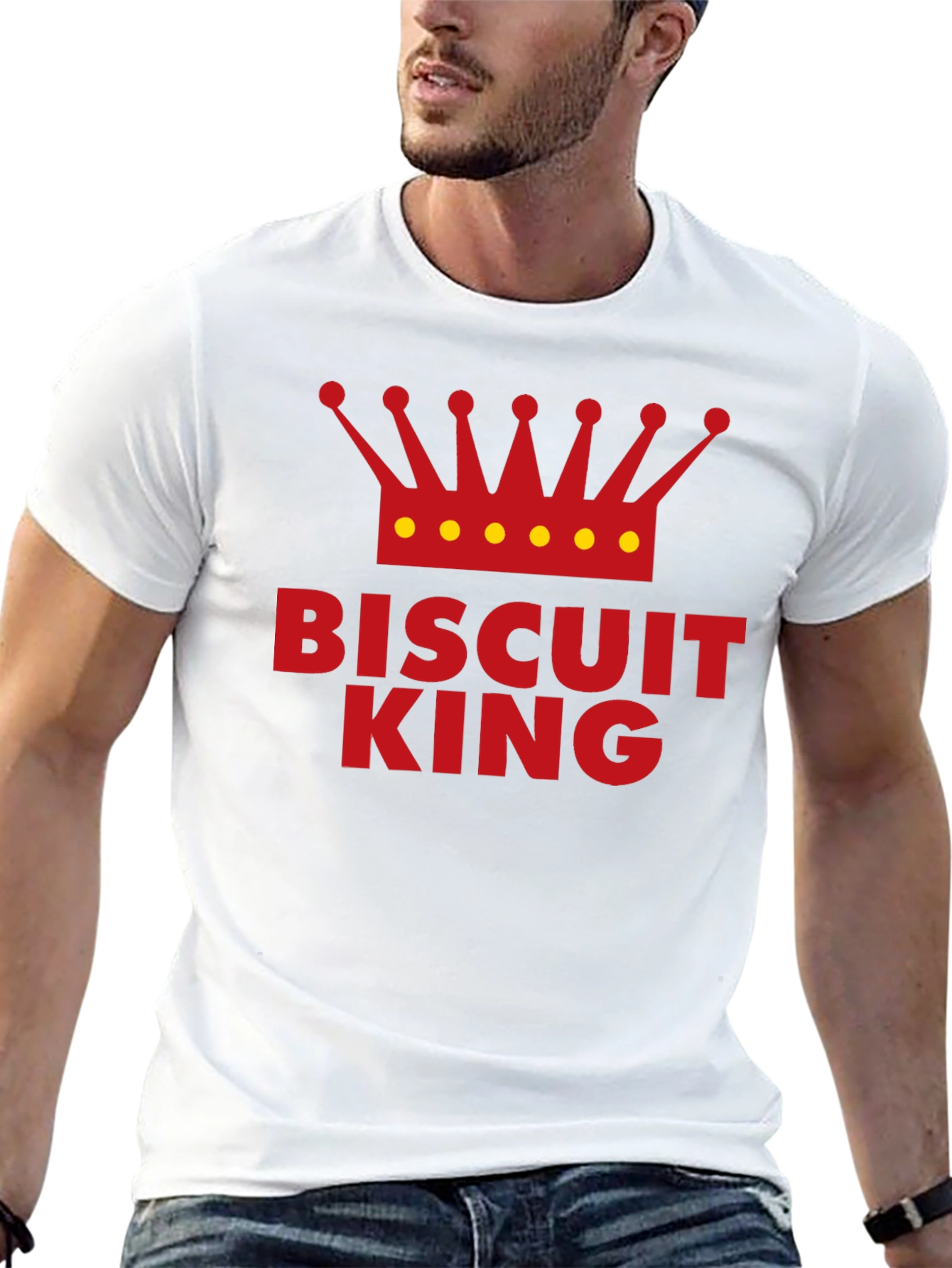 Biscuit King Graphic Tee - Black