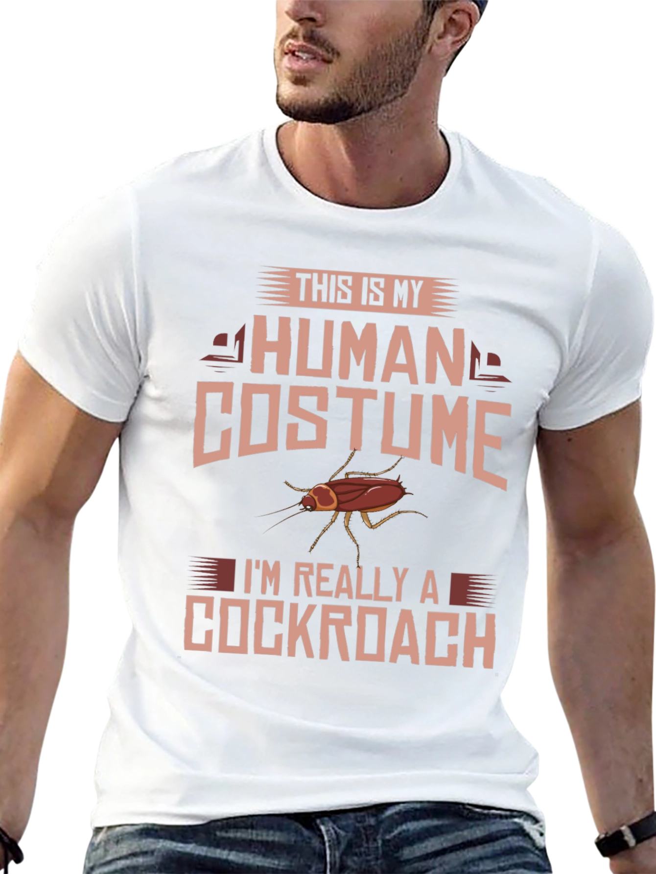 Human Costume Cockroach T-Shirt