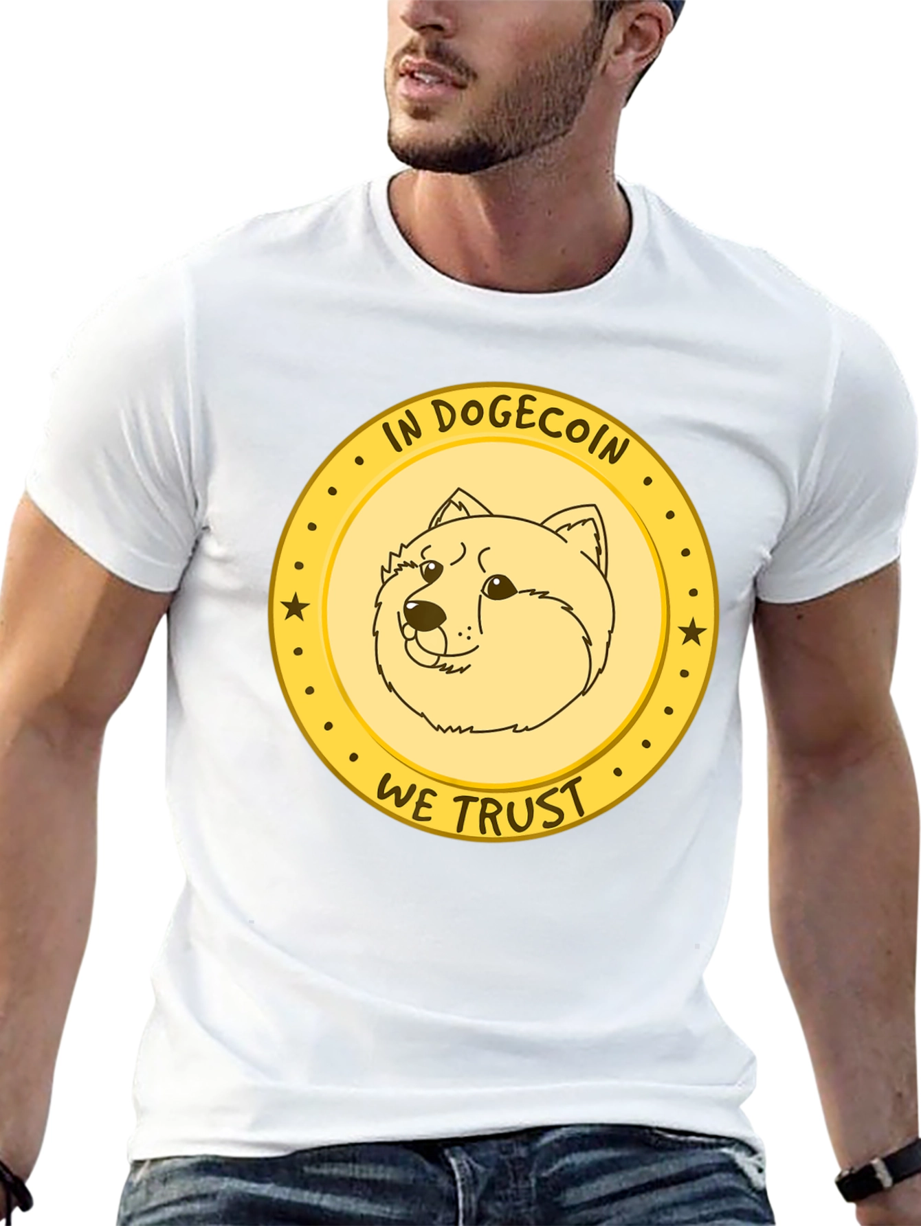 Dogecoin Meme T-Shirt - In Dogecoin We Trust!