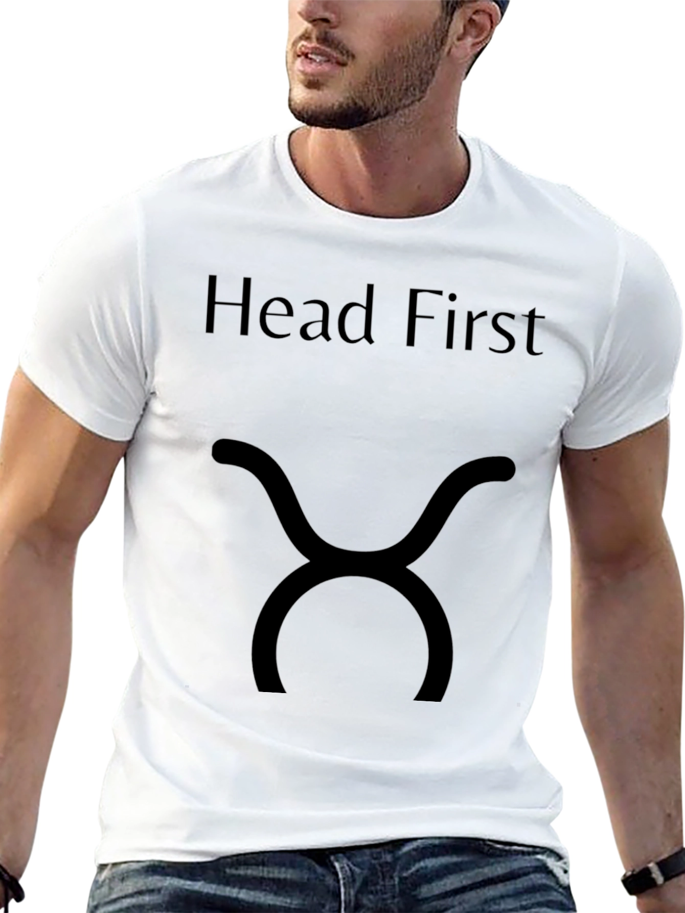 Head First Graphic Tee - Soft Cotton Blend
