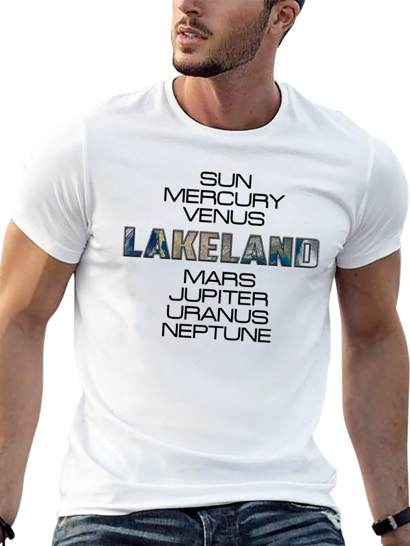 Lakeland Planets Graphic T-Shirt
