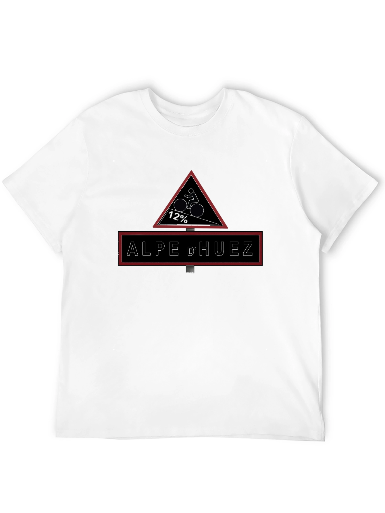 Alpe dHuez Cycling T-Shirt - 12% Gradient