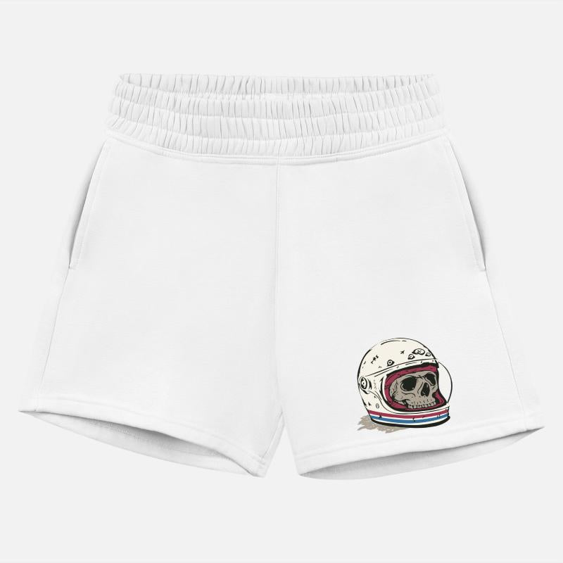 Skull in Astronaut Helmet Art