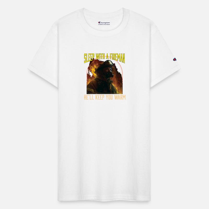 Sleep With A Fireman Hell Keep You Warm