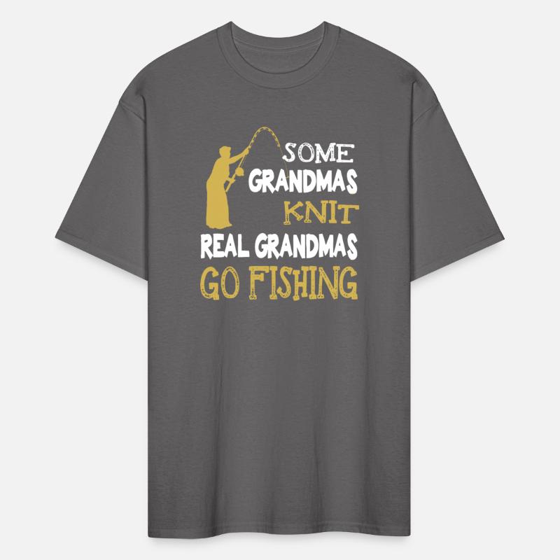 Some grandmas knit real grandmas go fishing