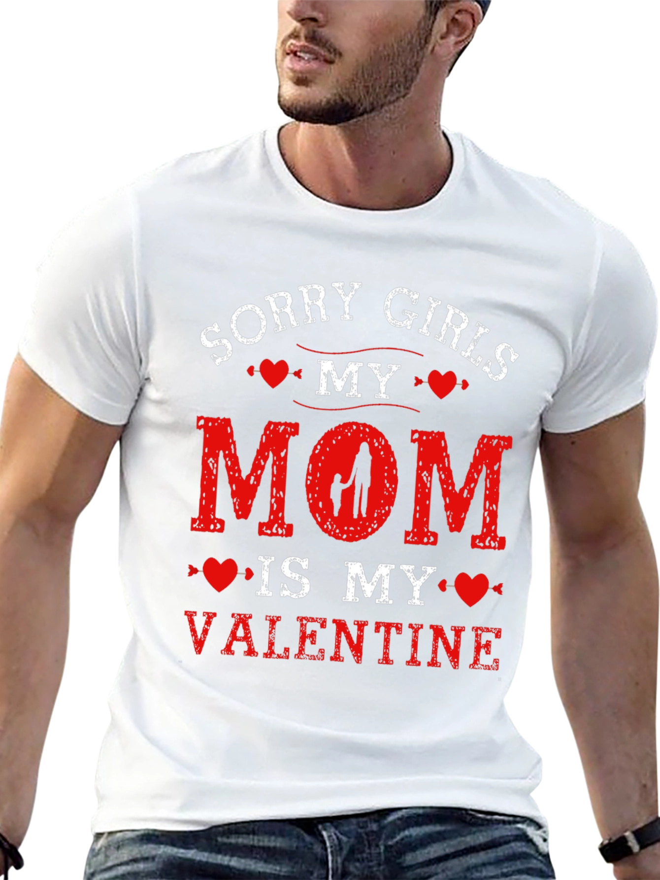 Sorry Girls My Mom Is My Valentine T-Shirt