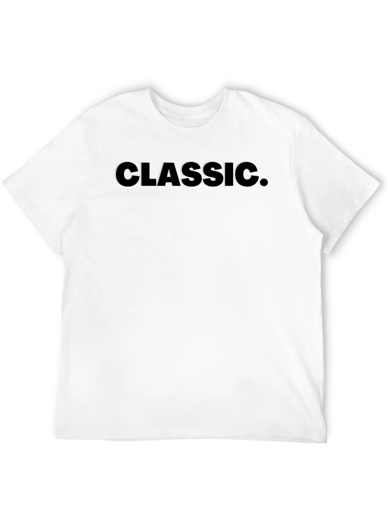 Classic Black Graphic Tee - Stylish Casual Wear