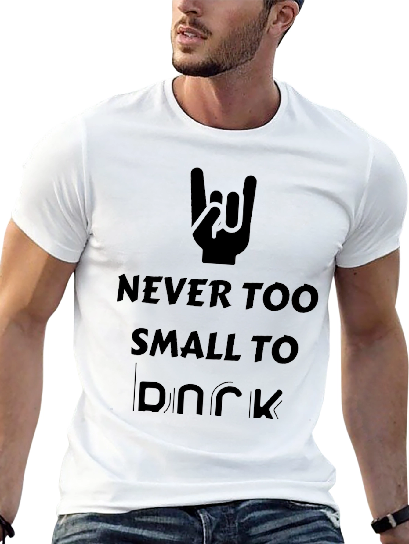 Never Too Small to Rock T-Shirt