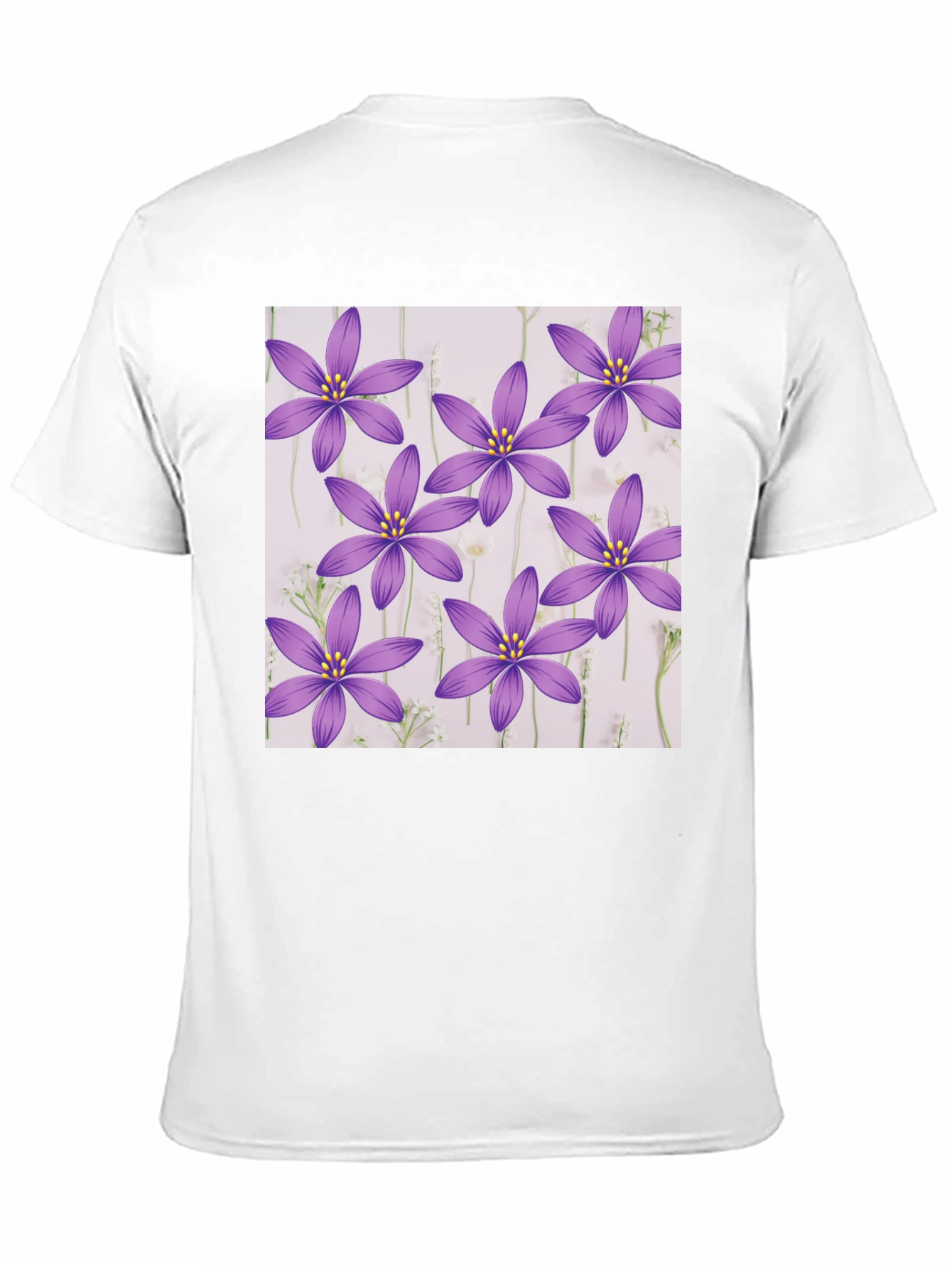 Floral Print T-Shirt - Stylish Botanical Design