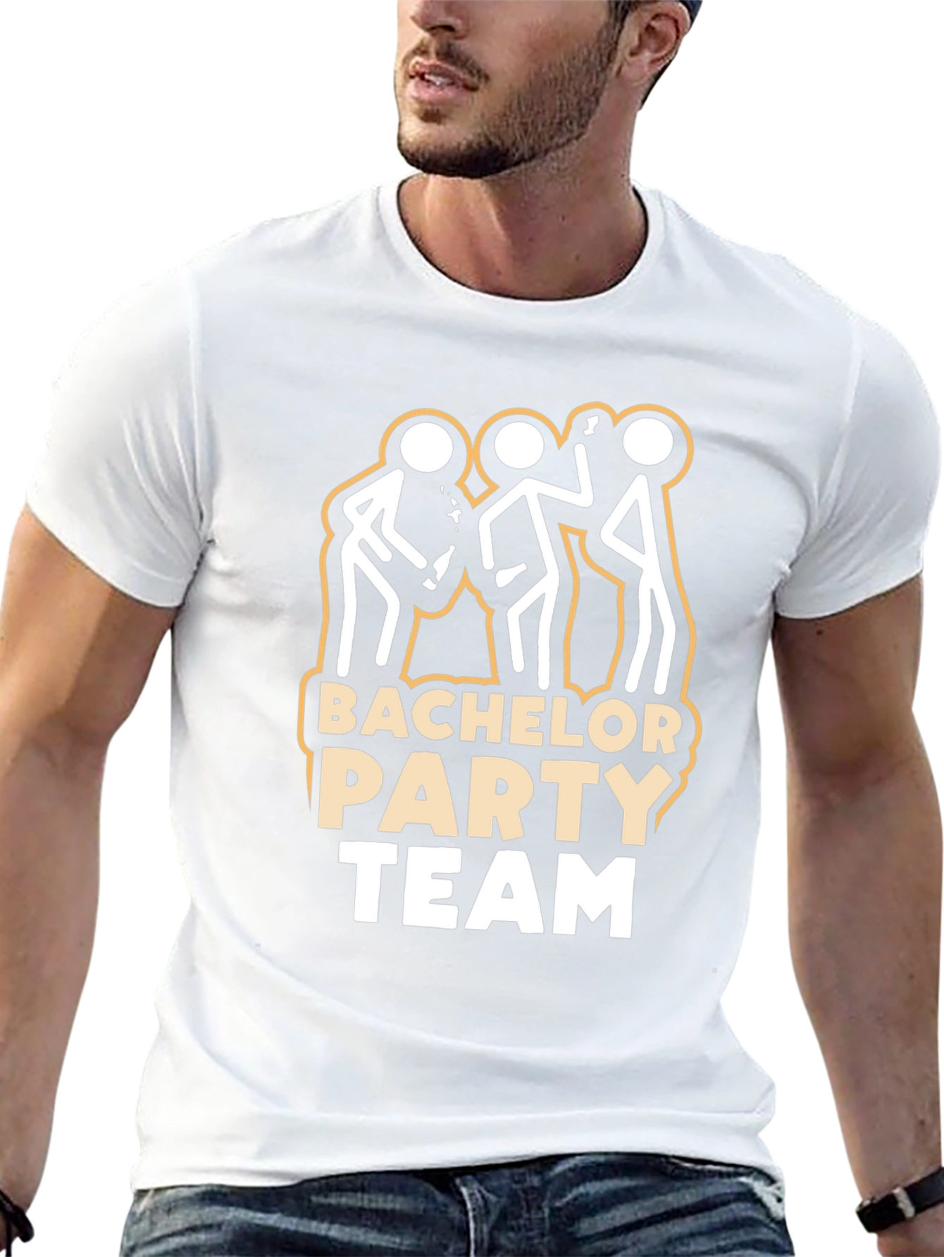 Bachelor Party Team T-Shirt - Fun Celebration Apparel