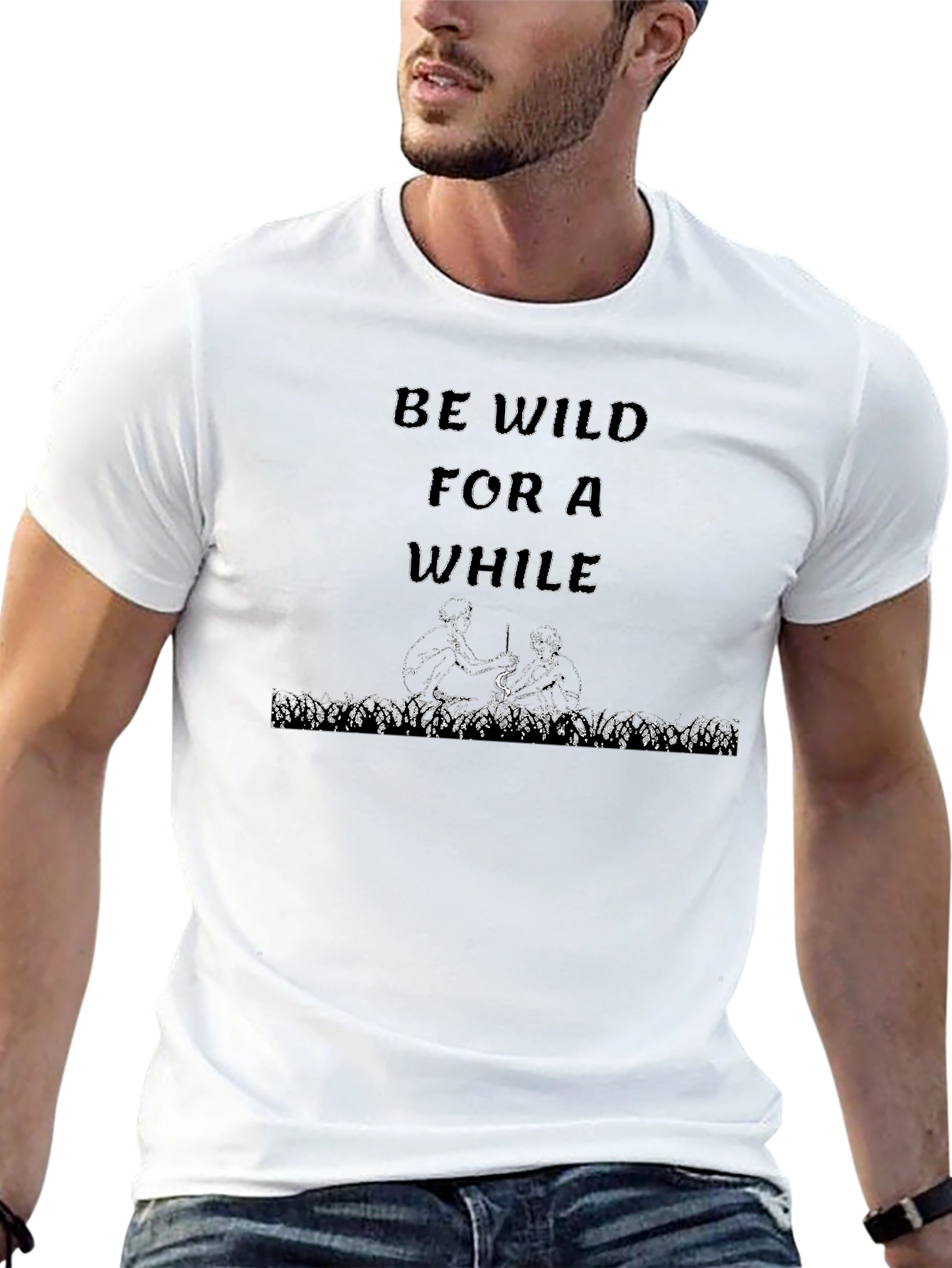 Be Wild For A While Graphic Tee
