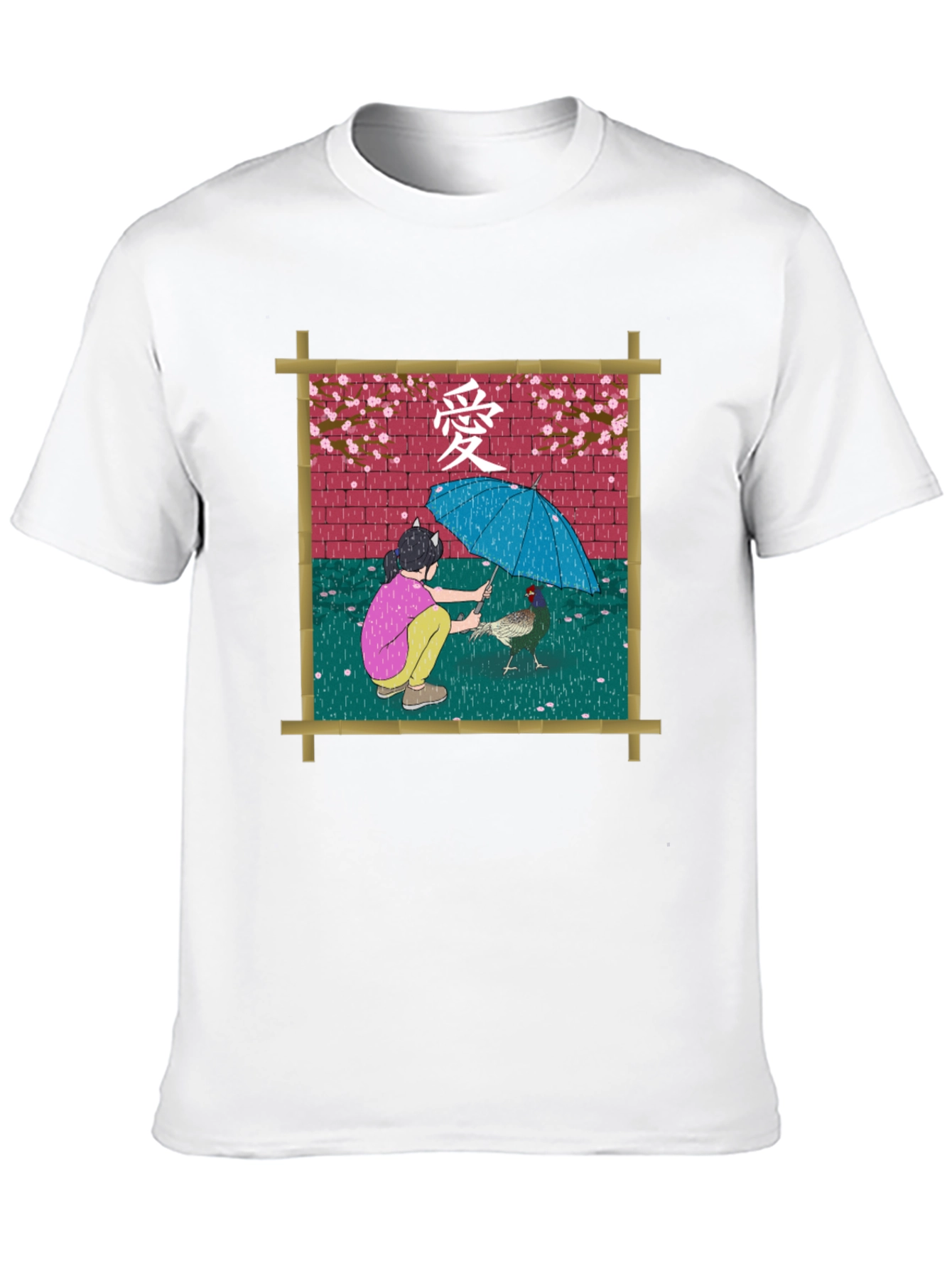 Artistic Graphic Print Tee
