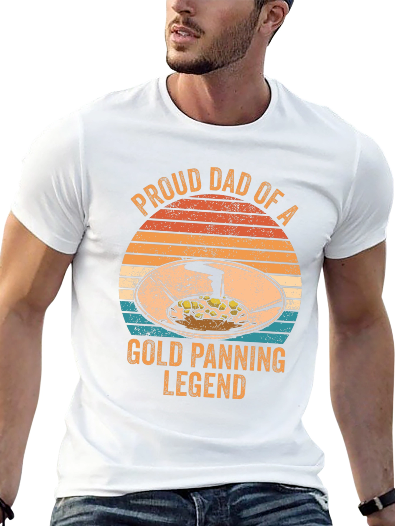 Proud Dad of a Gold Panning Legend T-Shirt