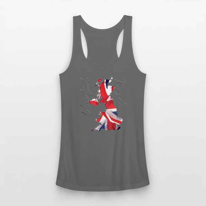 UK Flag in UK Map EN