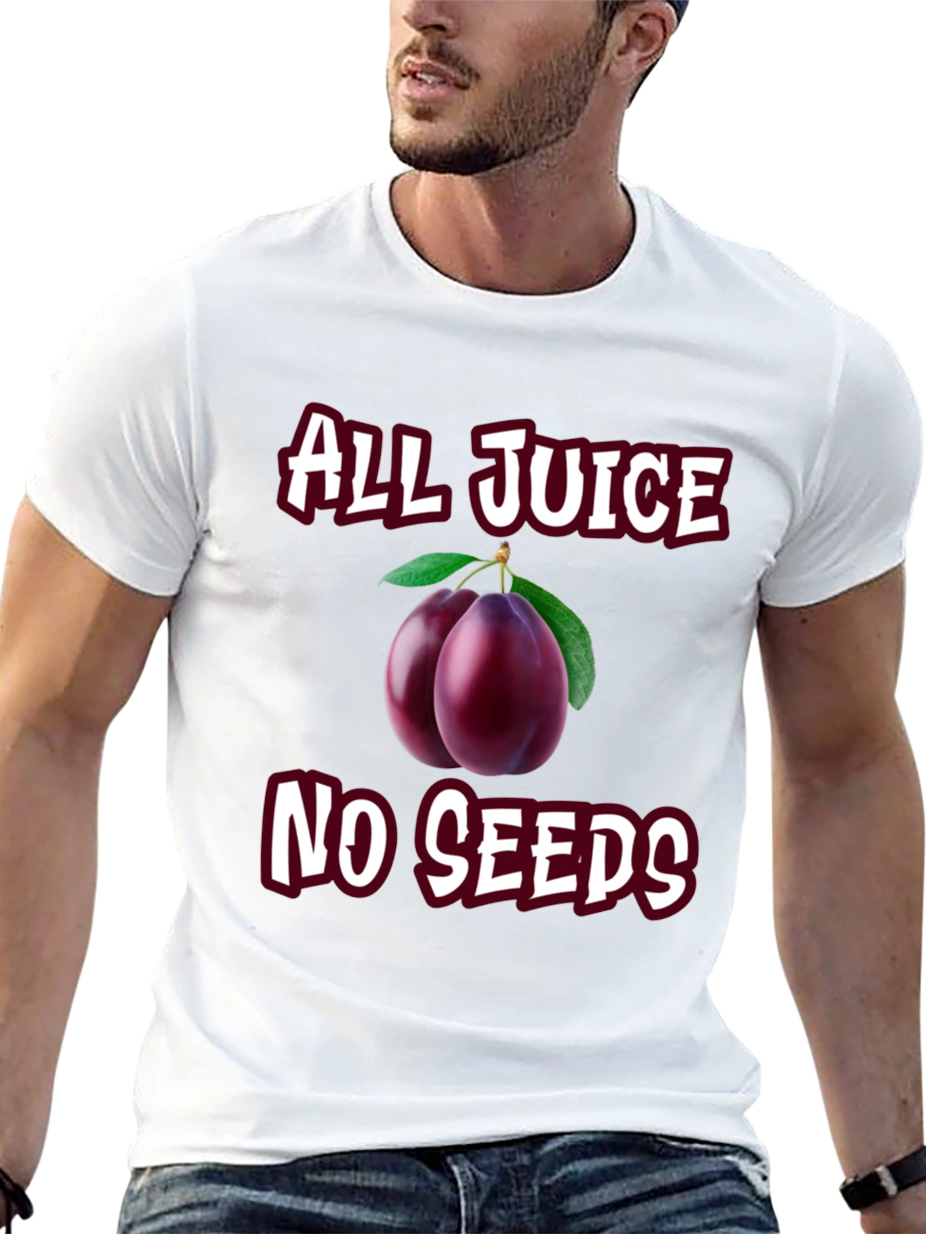 All Juice No Seeds Graphic T-Shirt