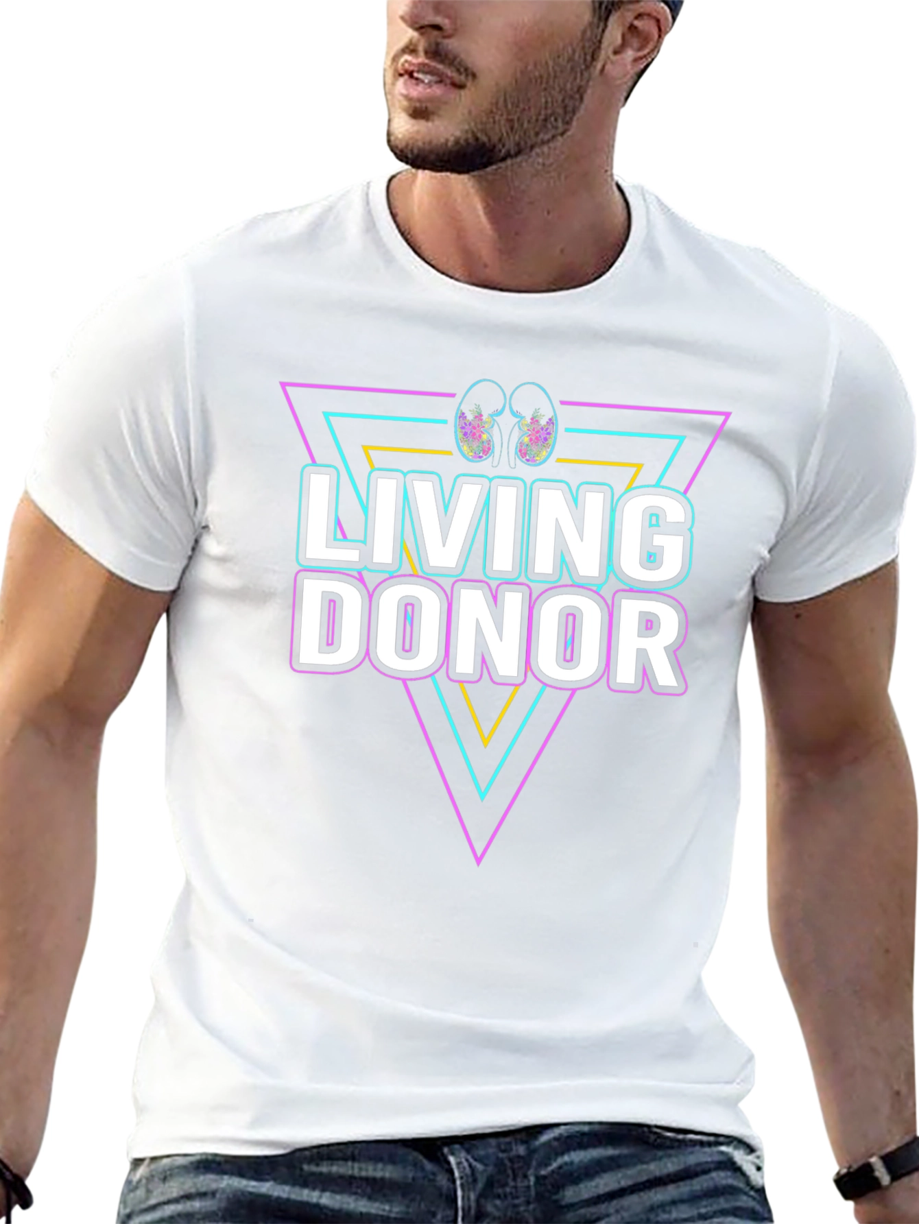 Living Donor Awareness Graphic T-Shirt