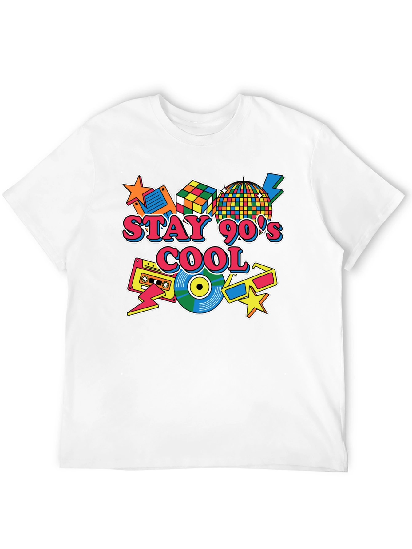 Stay 90s Cool Graphic T-Shirt