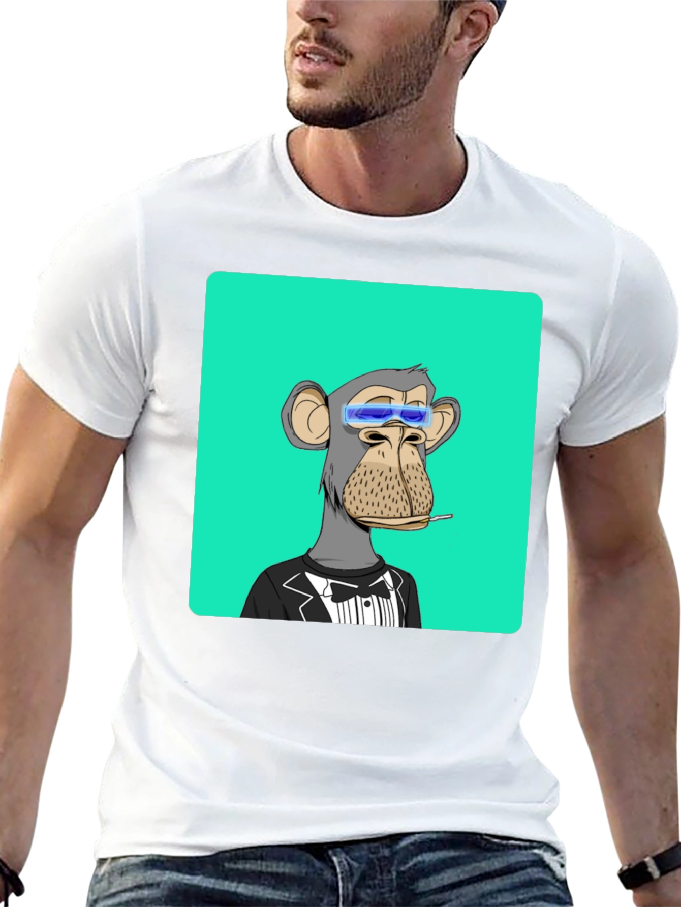 Bored Ape Yacht Club Tuxedo T-Shirt