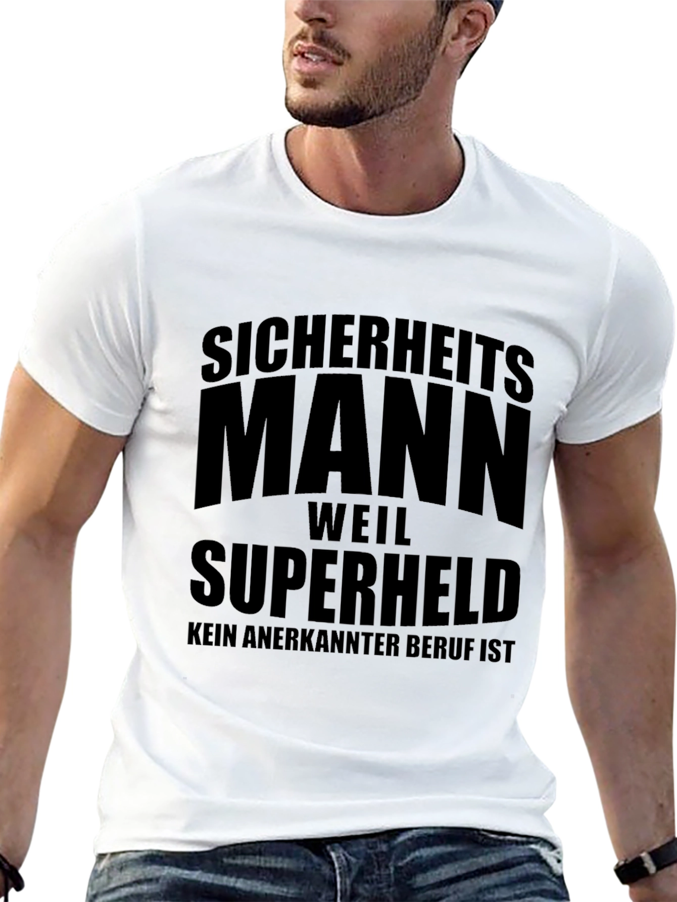 Security Man Superhero T-Shirt