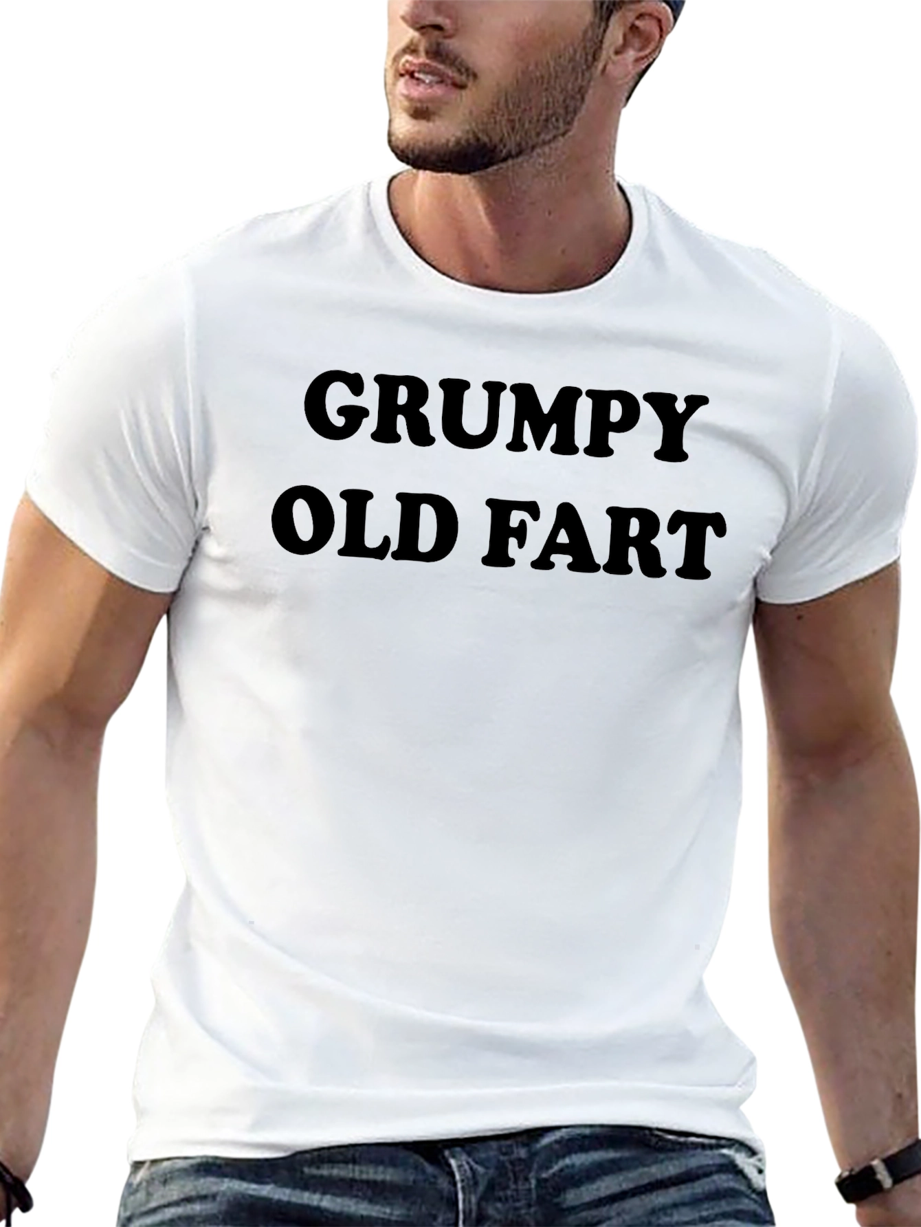 Grumpy Old Fart Graphic Tee - Funny Sarcastic T-Shirt