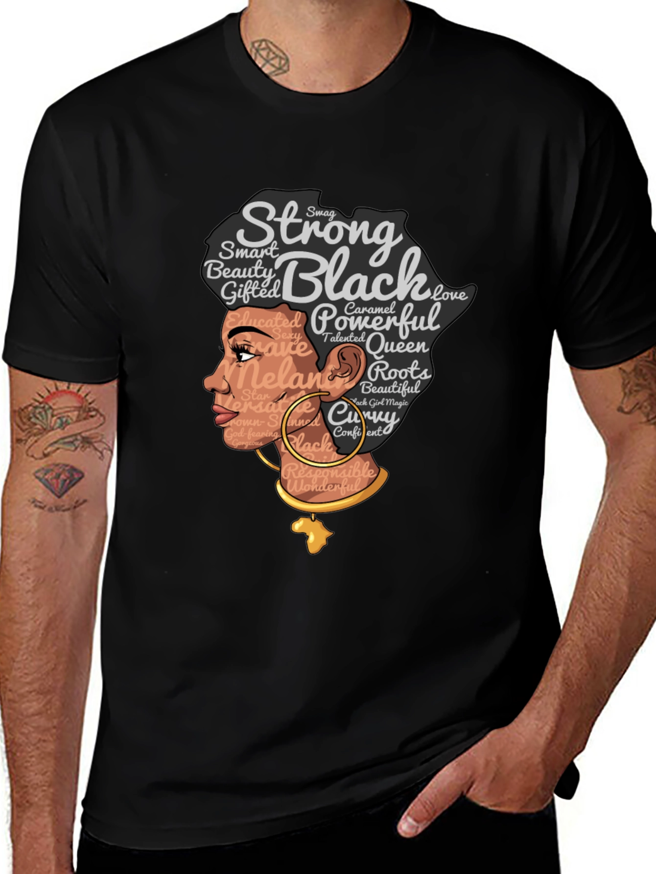 Strong Black Woman Graphic Tee