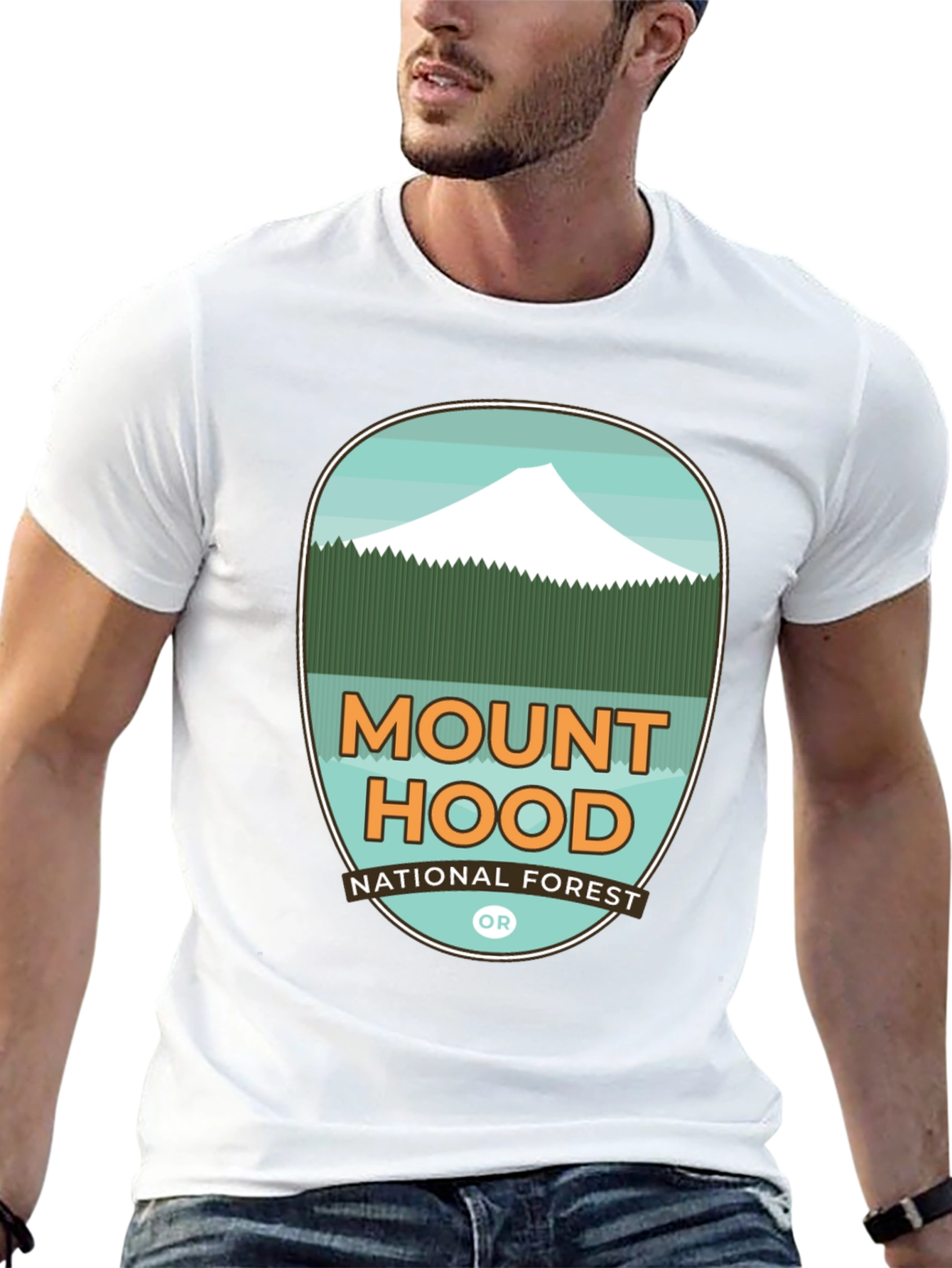 Mount Hood National Forest Graphic Tee