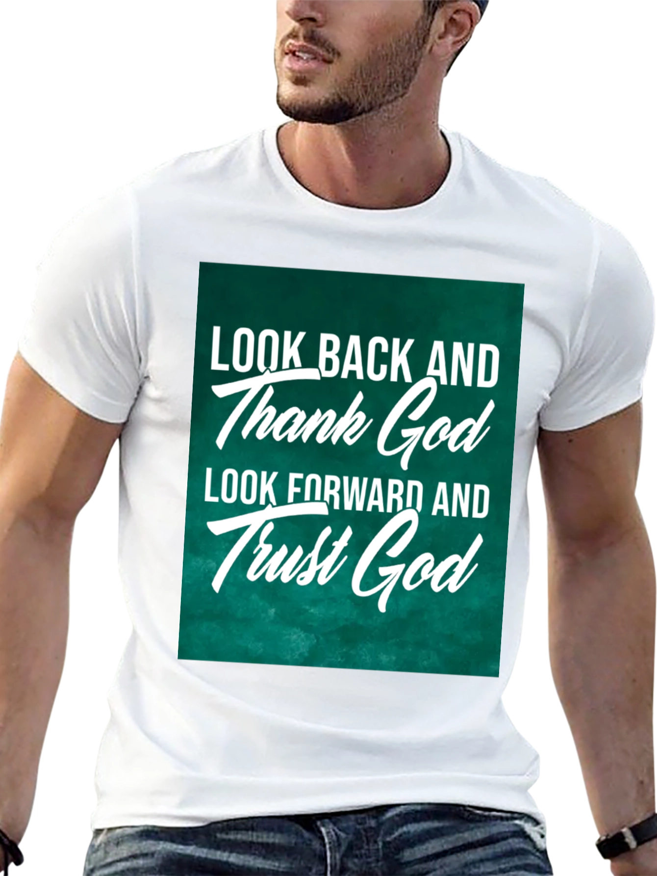 Inspirational Christian T-Shirt - Thank God