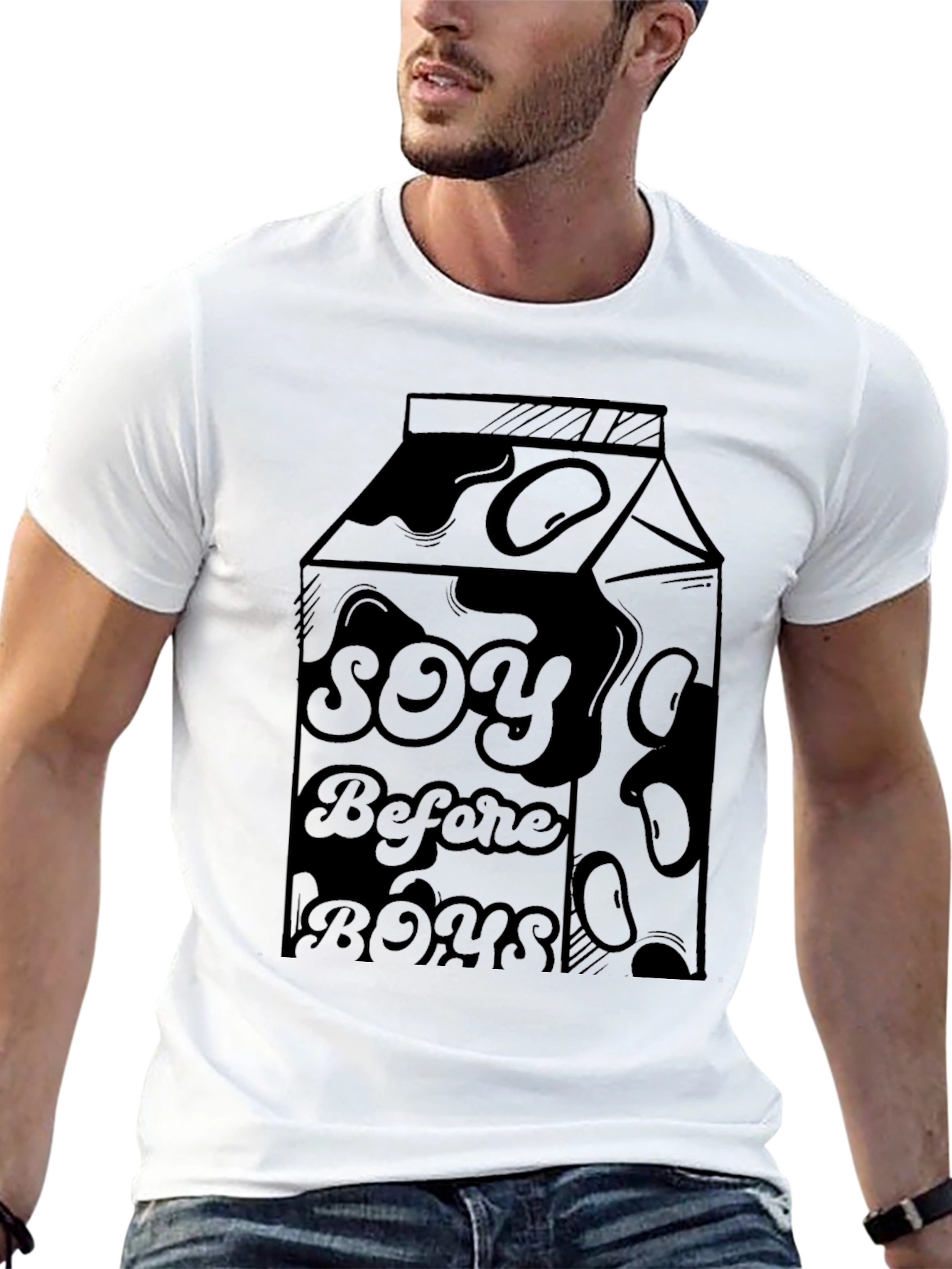 Soy Before Boys Graphic T-Shirt