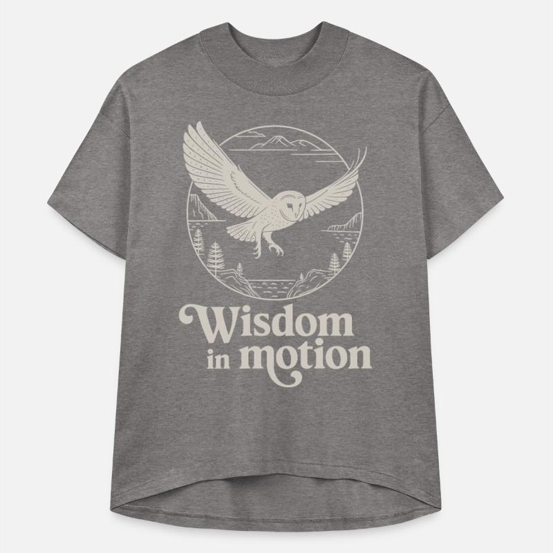 Wisdom In Motion Owl Soaring Through Nature