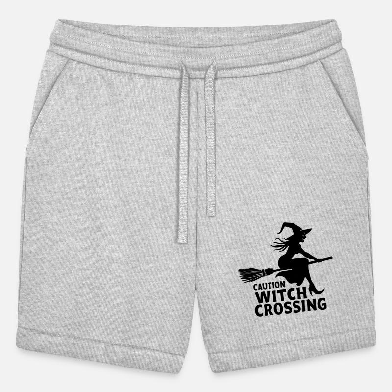 Witch - Witch Broom Saying Caution Witch Crossing