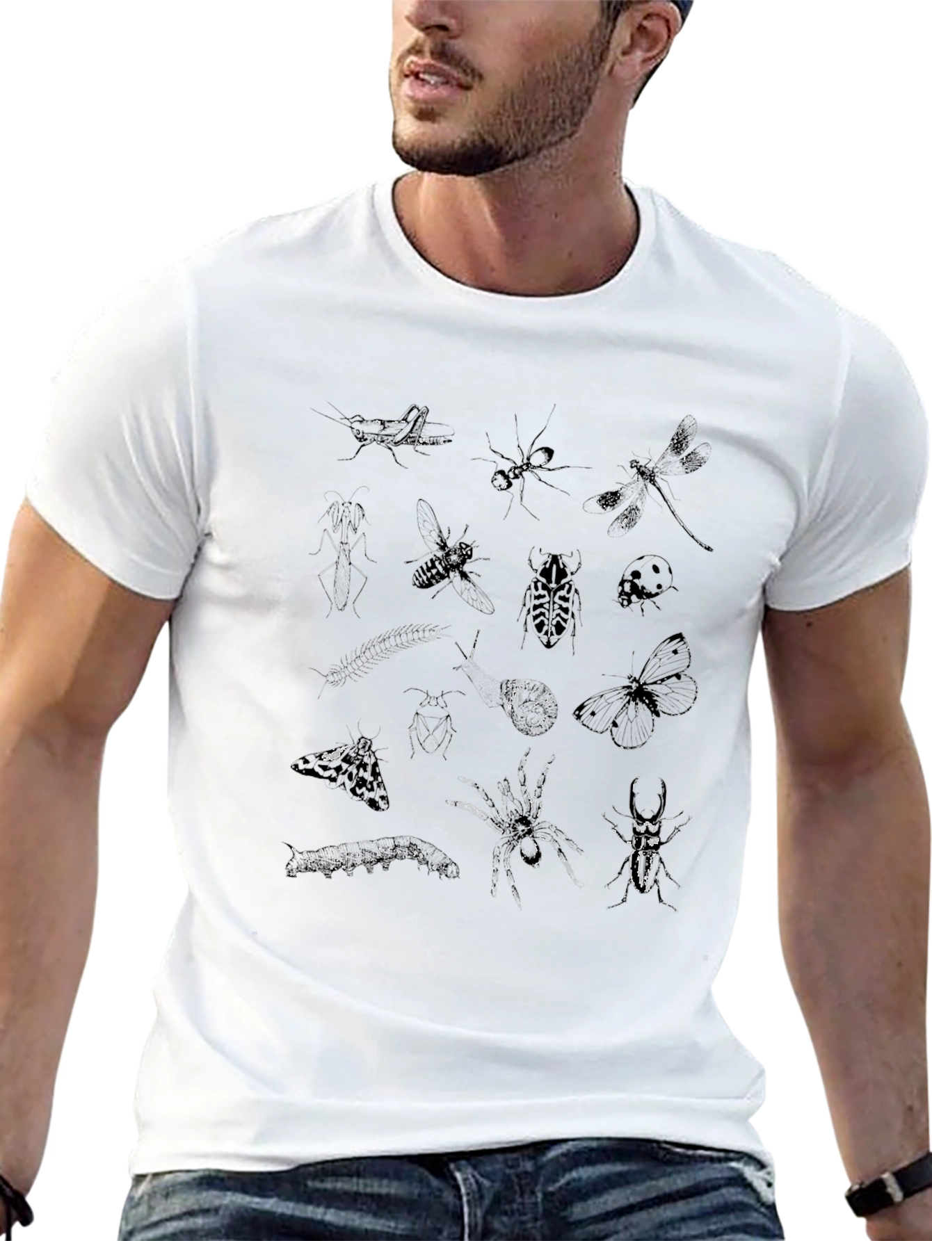 Insect Print Tee