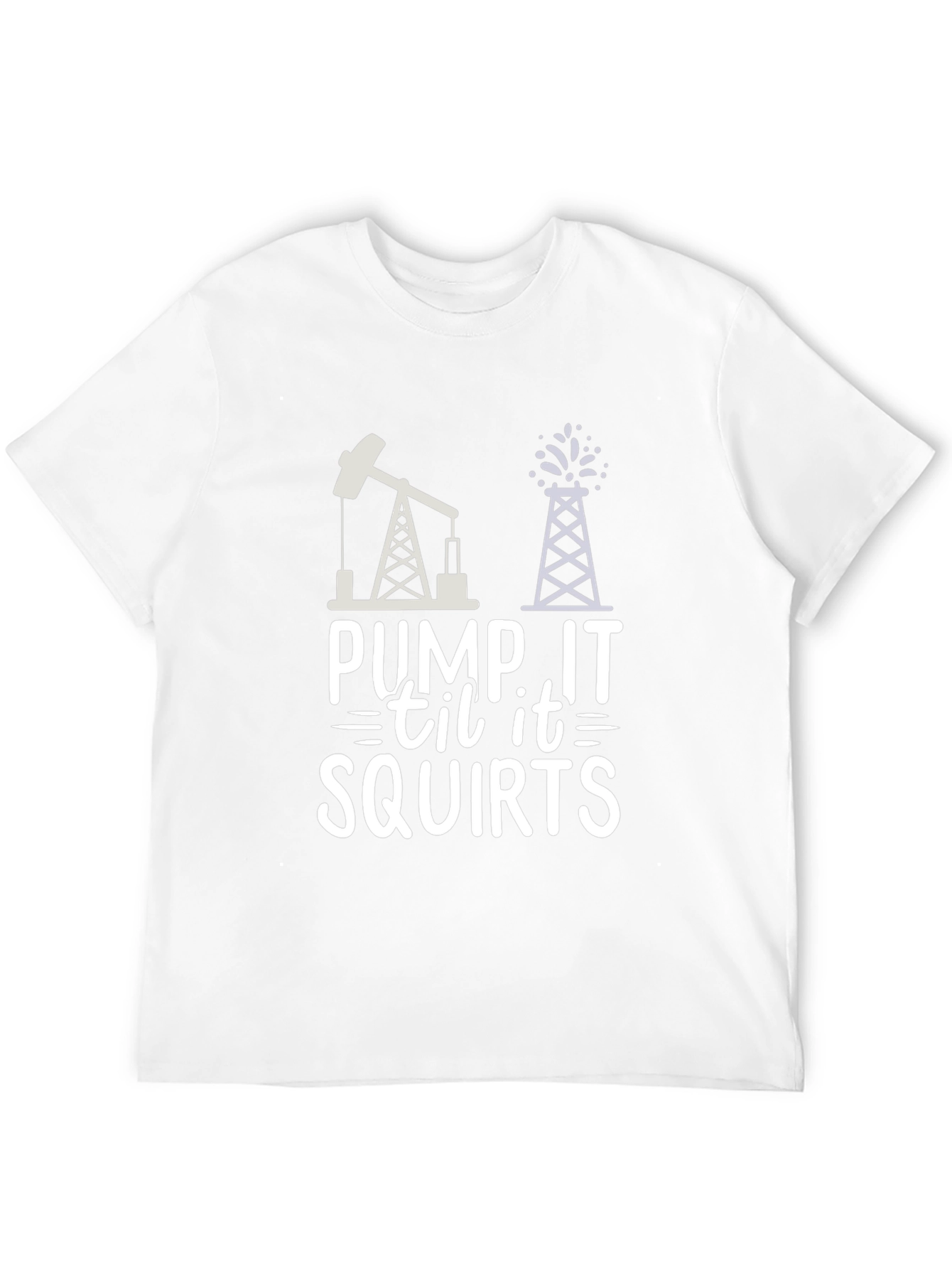 Pump It Till It Squirts Black T-Shirt
