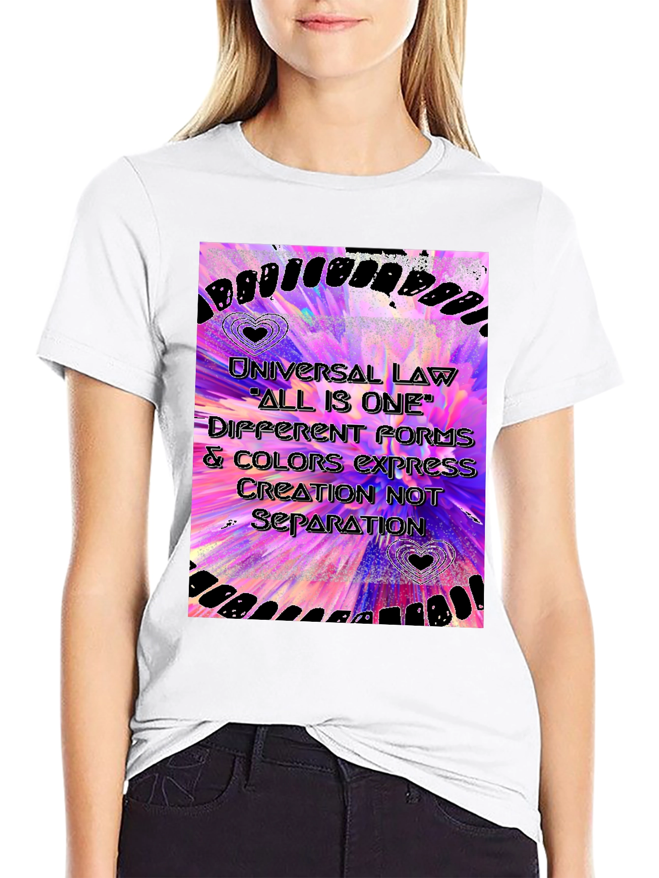 Universal Law All Is One Graphic Tee