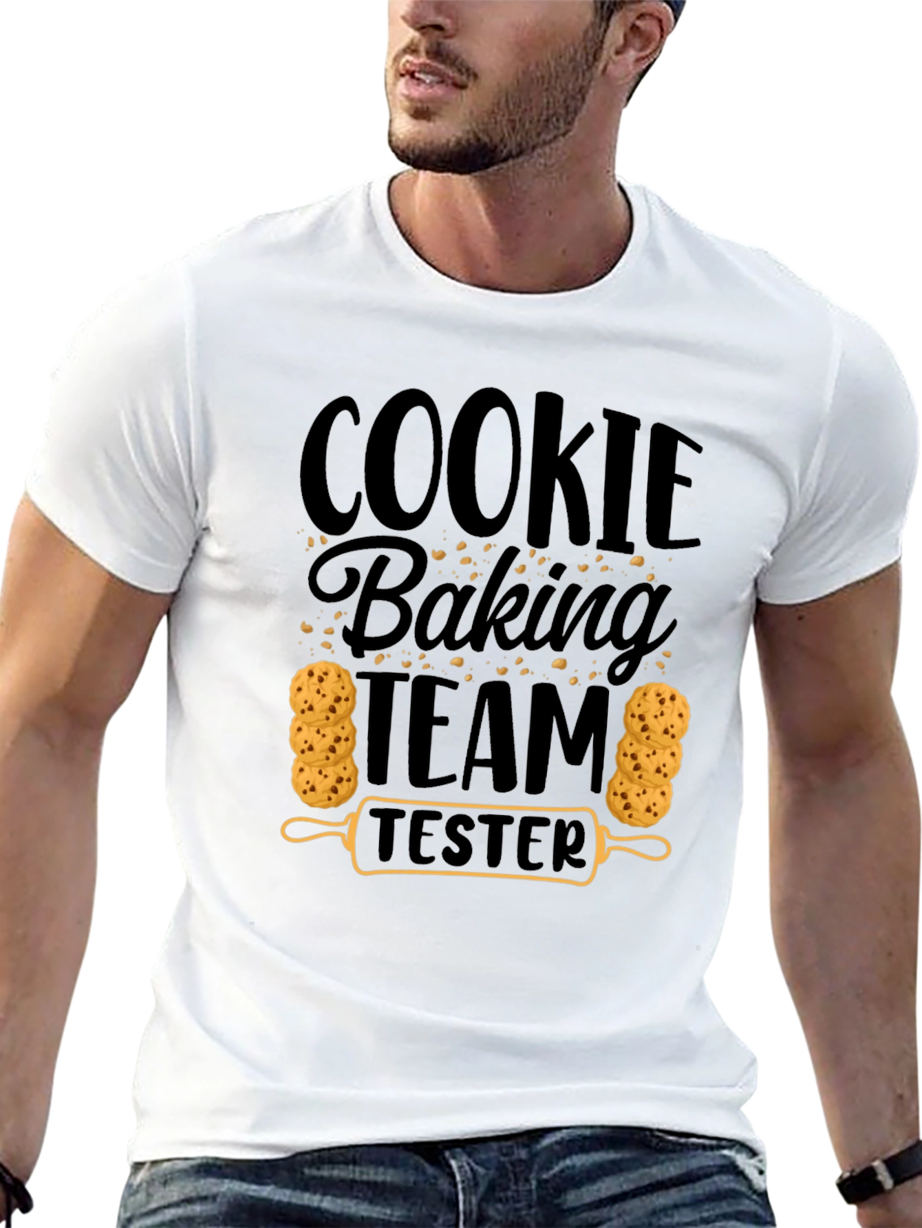 Cookie Baking Team Tester Graphic T-Shirt