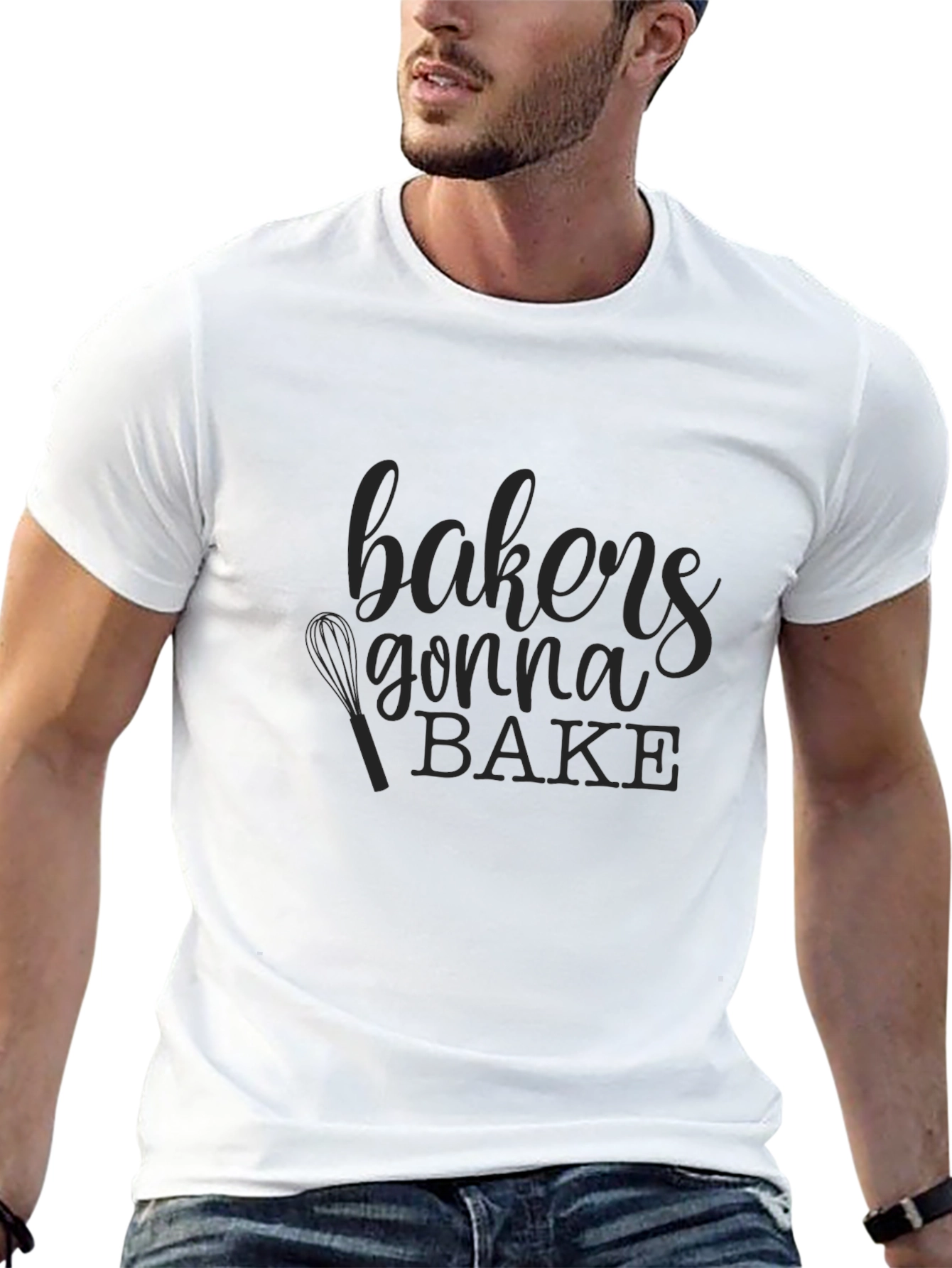 Bakers Gonna Bake T-Shirt - Black Unisex Tee