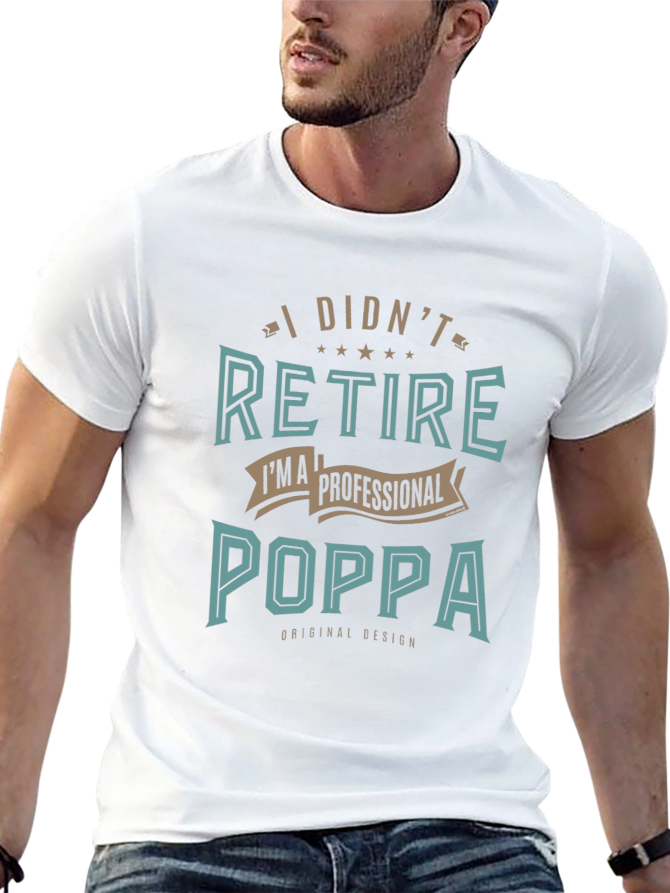Professional Poppa T-Shirt - Retired in Style