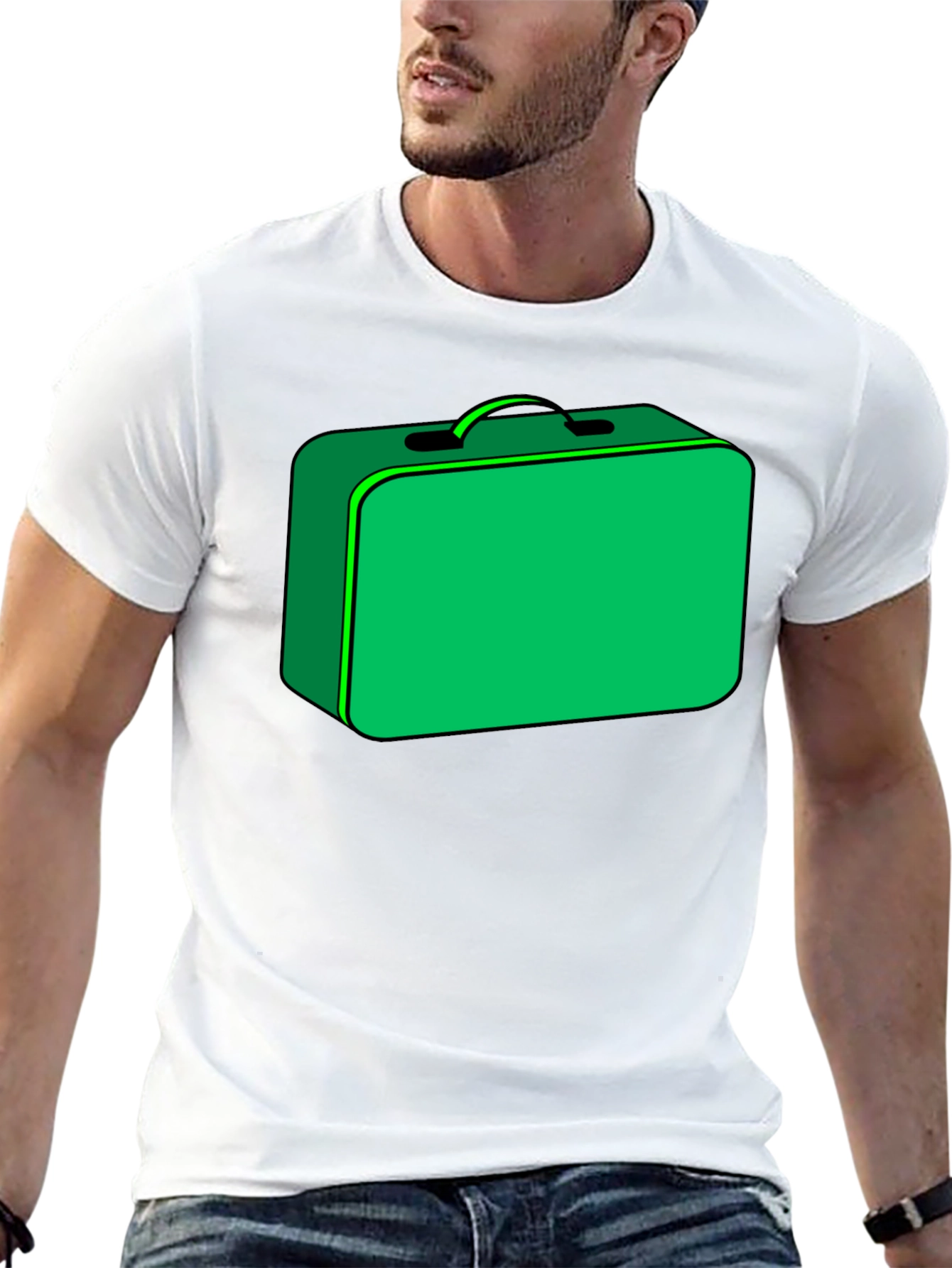 Green Lunchbox Graphic Tee