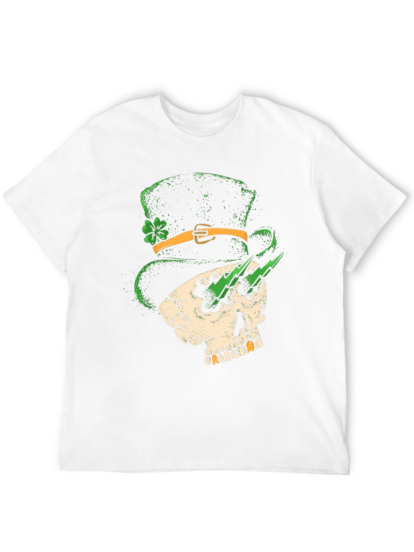 St. Patricks Day Skull T-Shirt