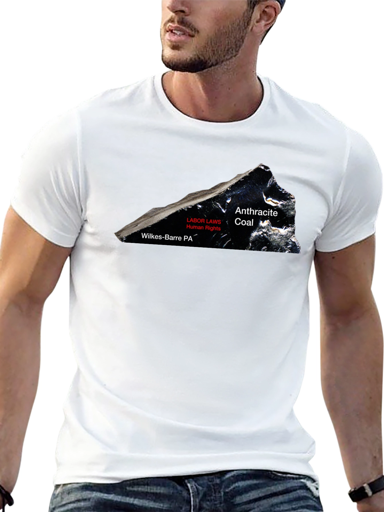 Anthracite Coal T-Shirt - Wilkes-Barre PA