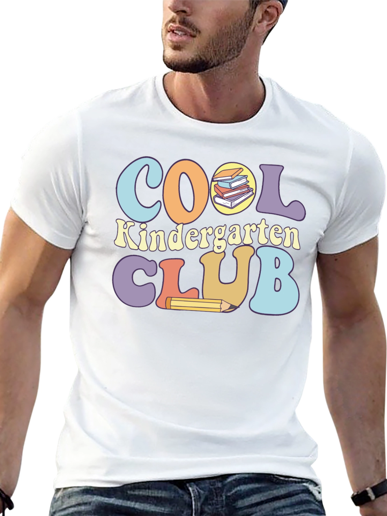 Cool Kindergarten Club Black T-Shirt