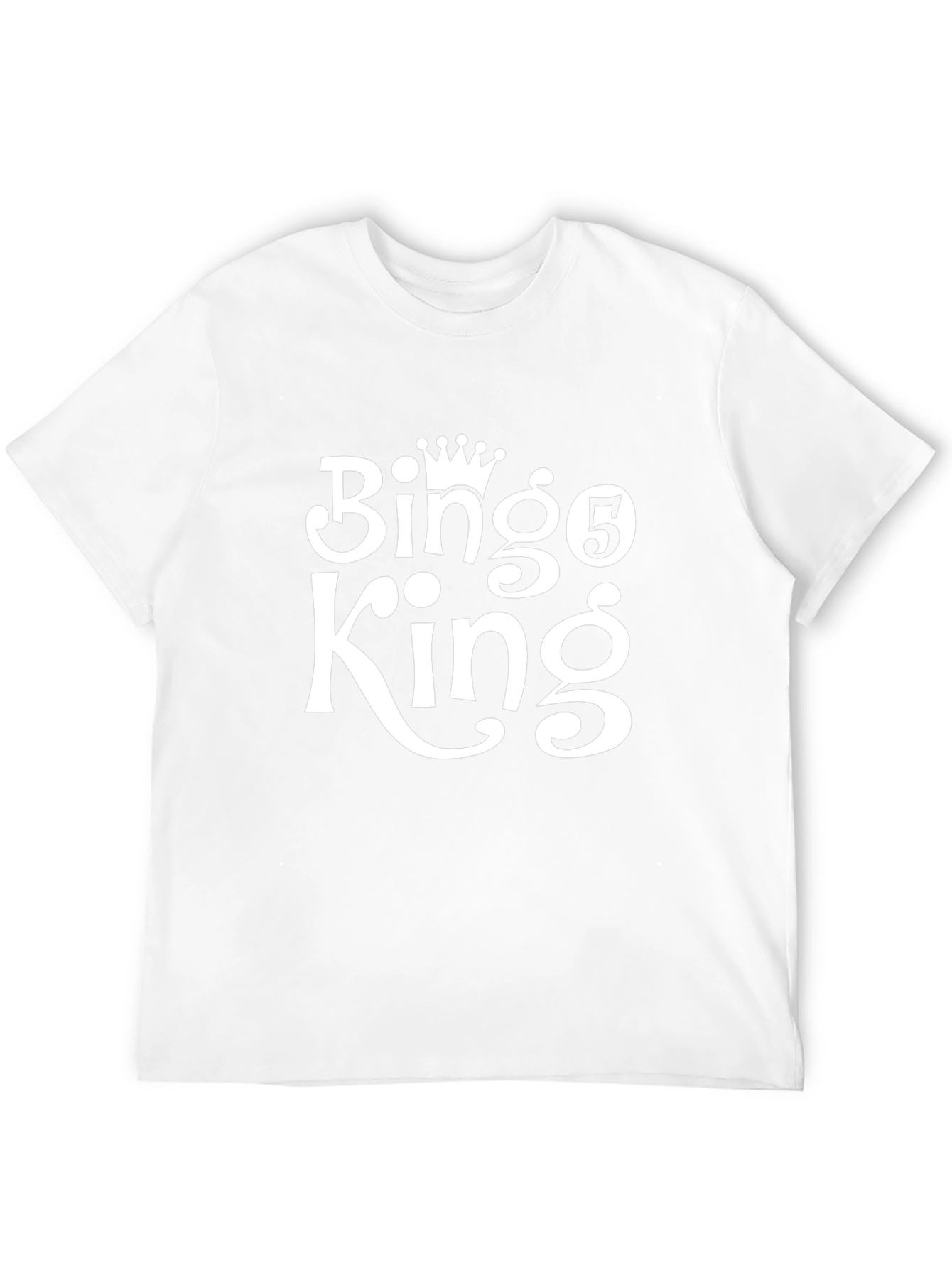 Bingo King Graphic T-Shirt - Fun Casual Wear