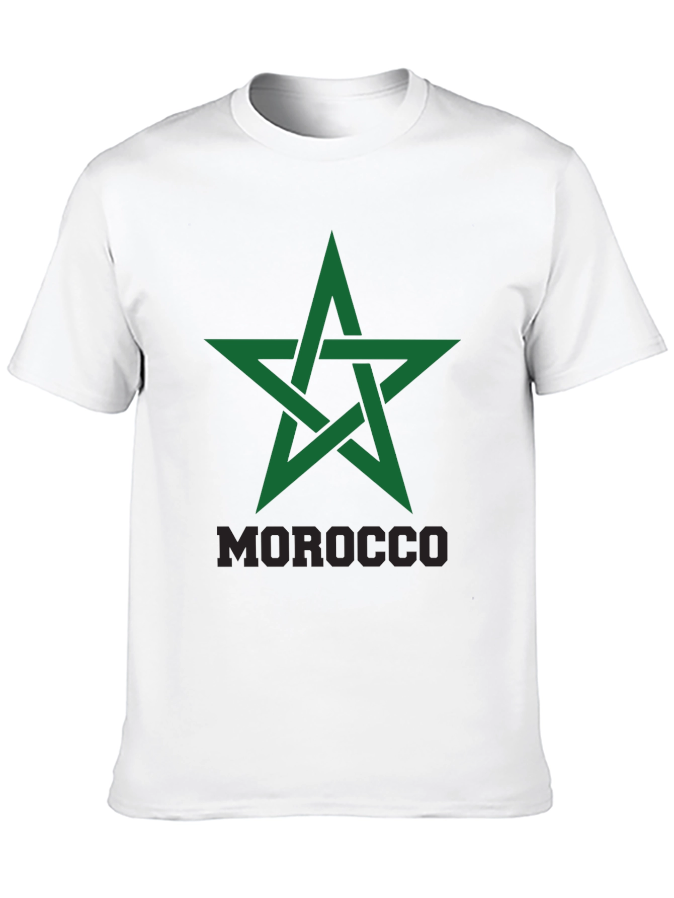 Morocco Star Graphic T-Shirt - Casual Wear